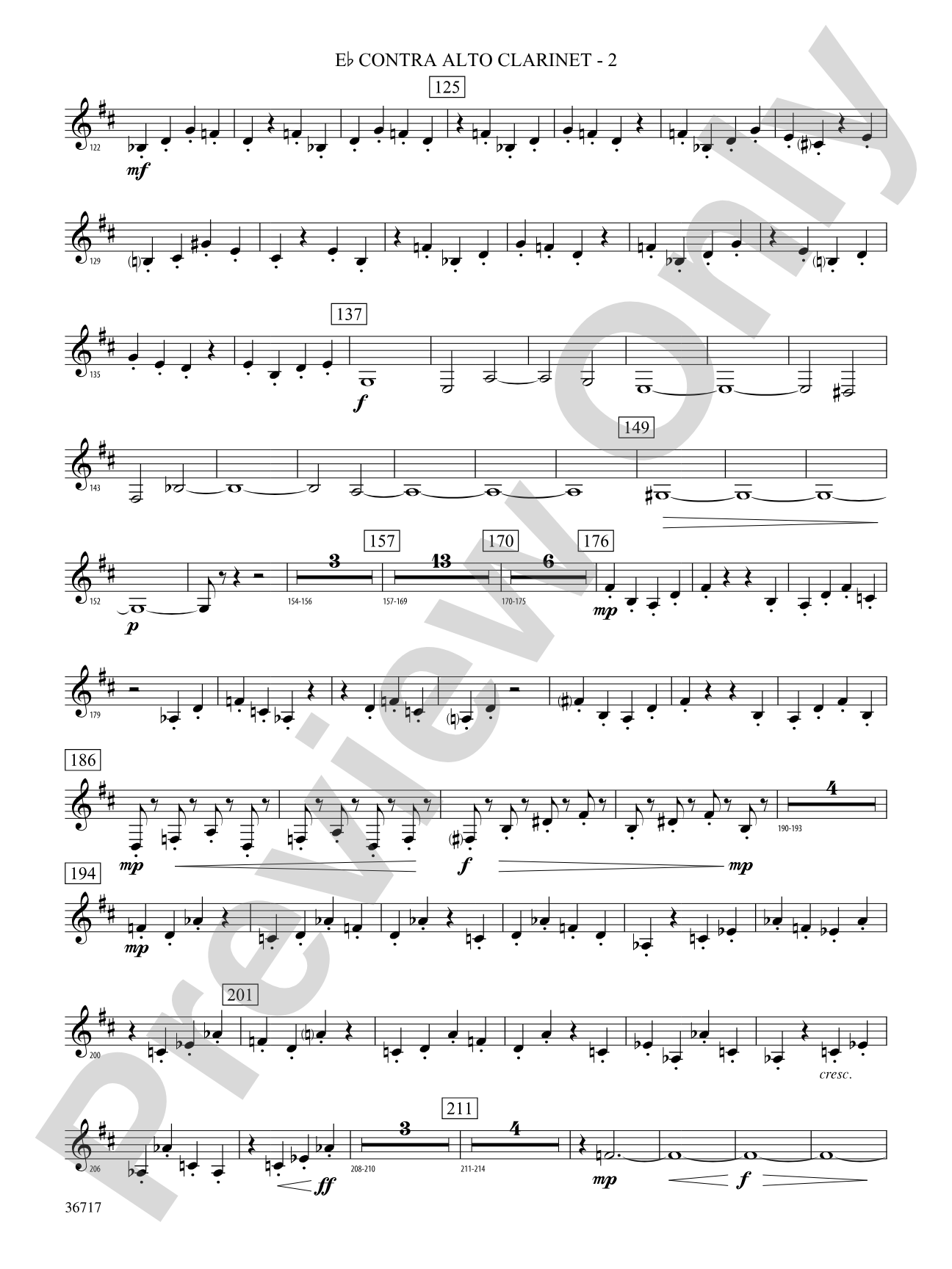 Sparkle: (wp) E-flat Contrabass Clarinet
