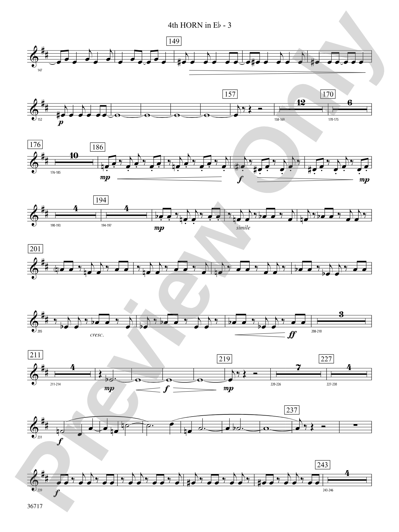 Sparkle: (wp) 4th Horn in E-flat