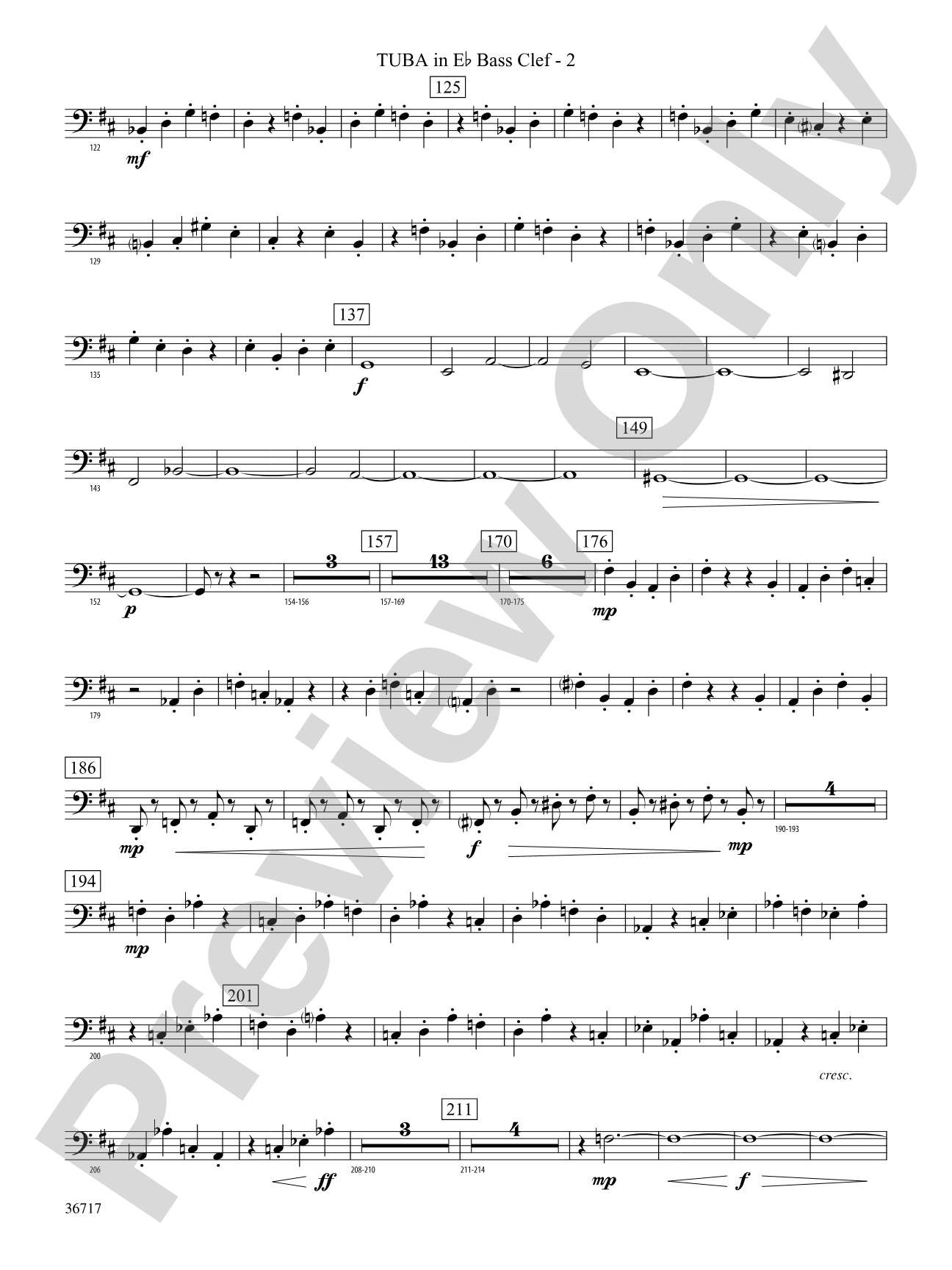 Sparkle: (wp) E-flat Tuba B.C.