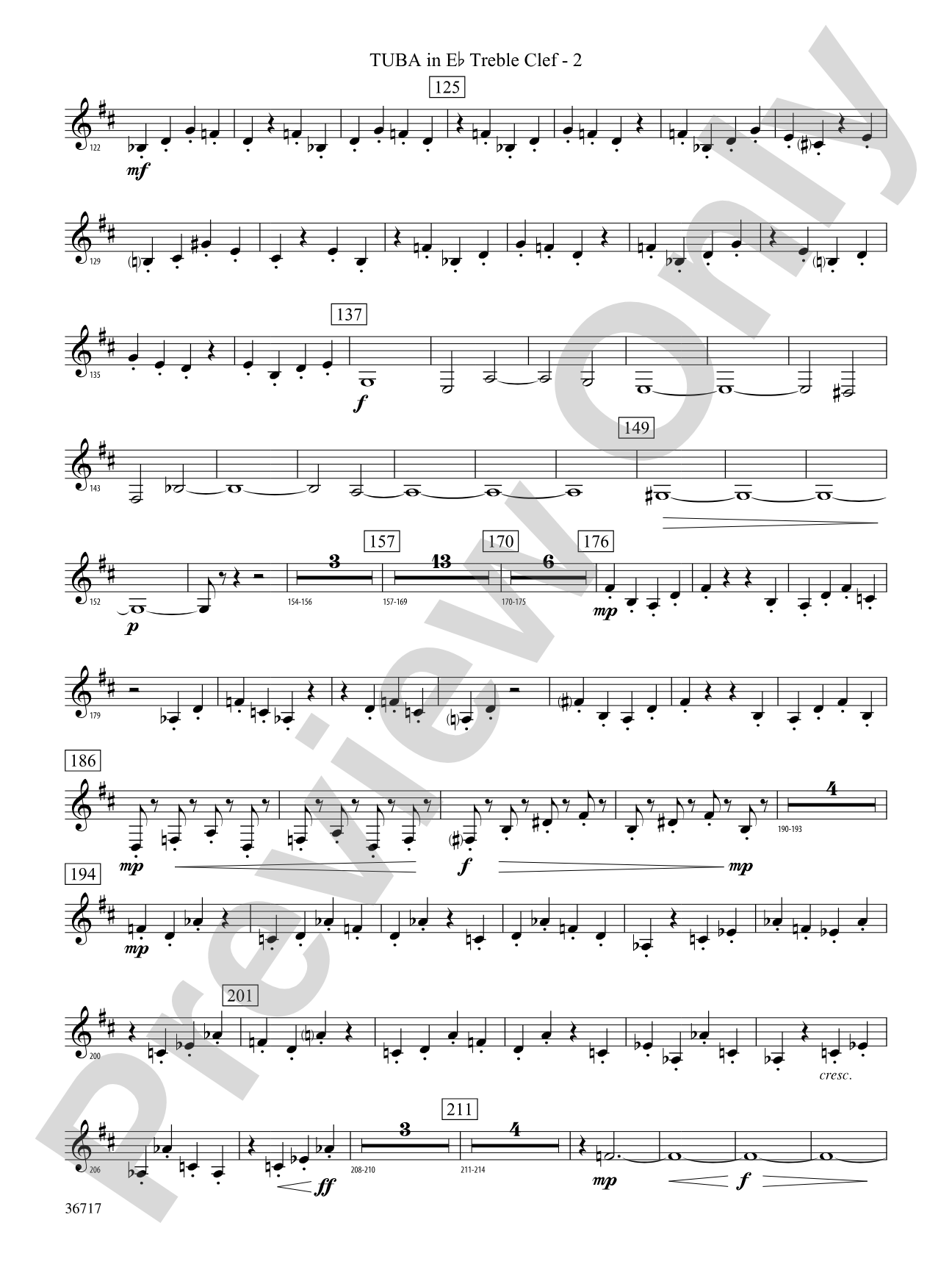 Sparkle: (wp) E-flat Tuba T.C.