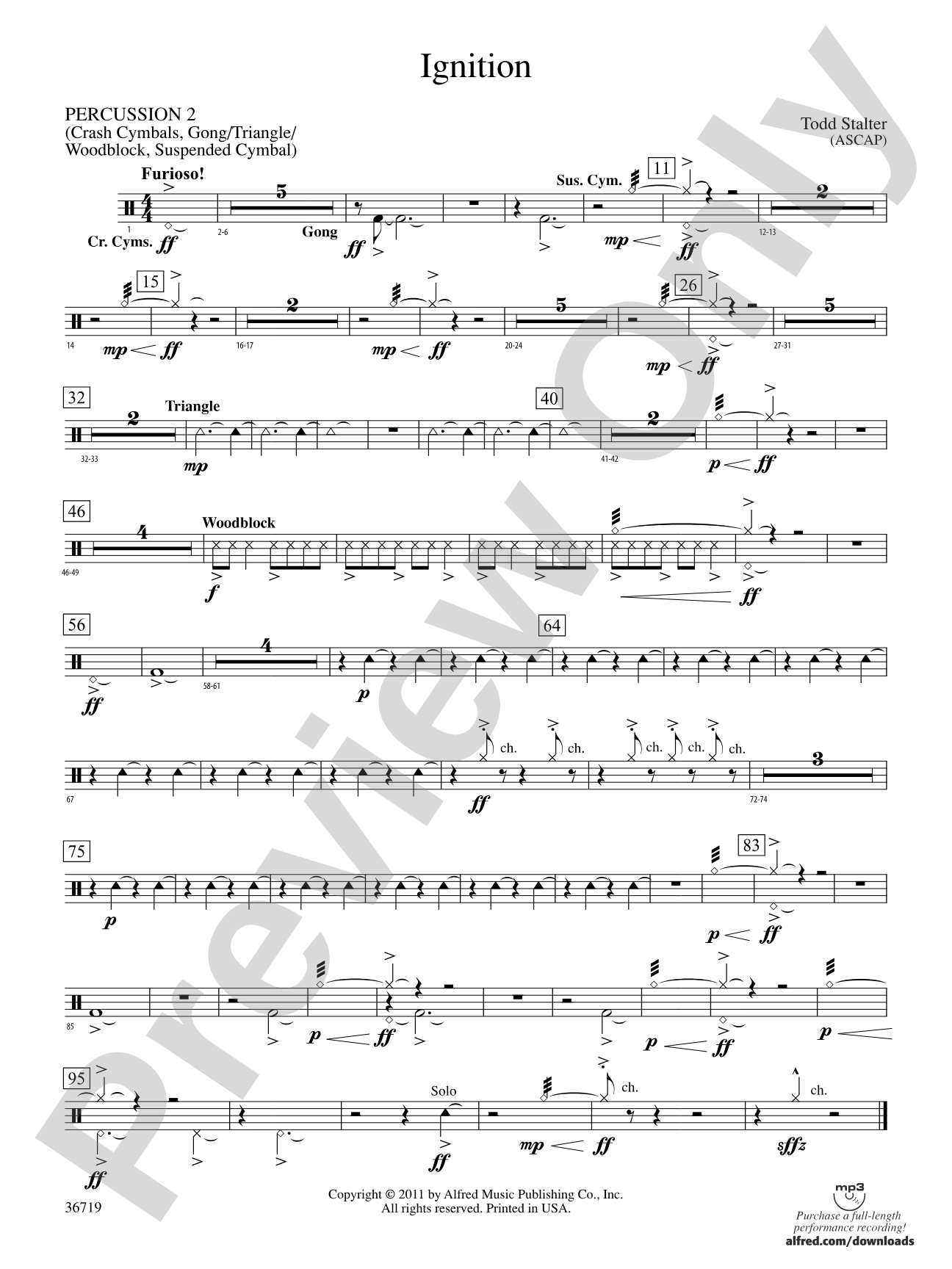 Ignition: 2nd Percussion