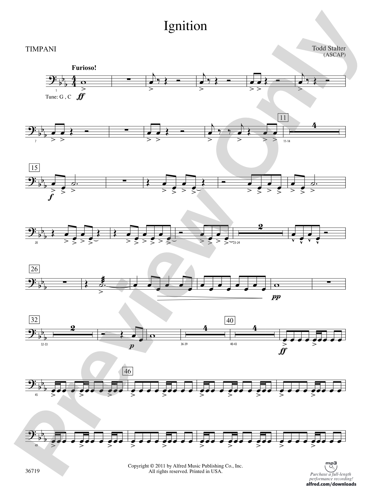 Ignition: Timpani