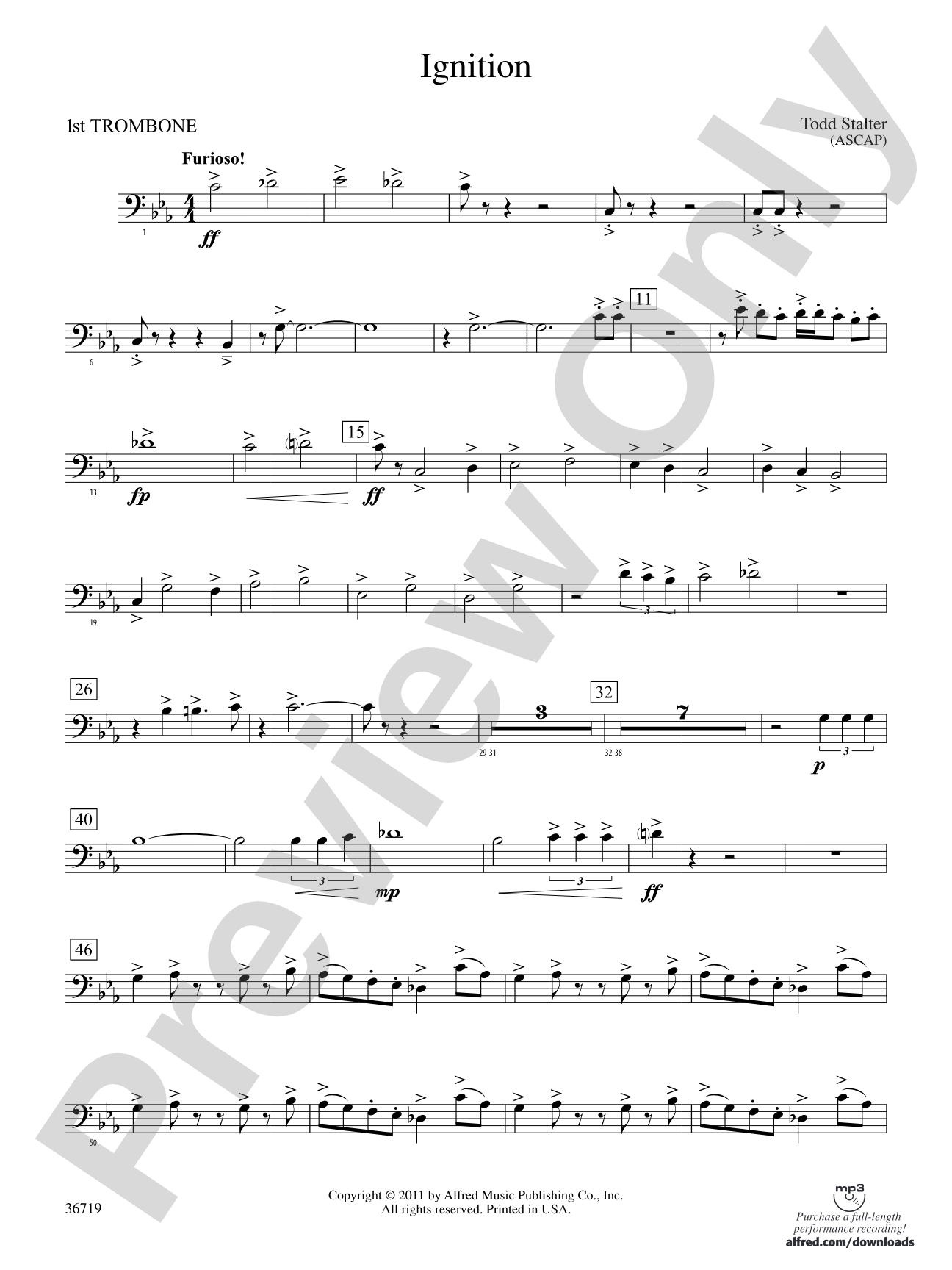 Ignition: 1st Trombone