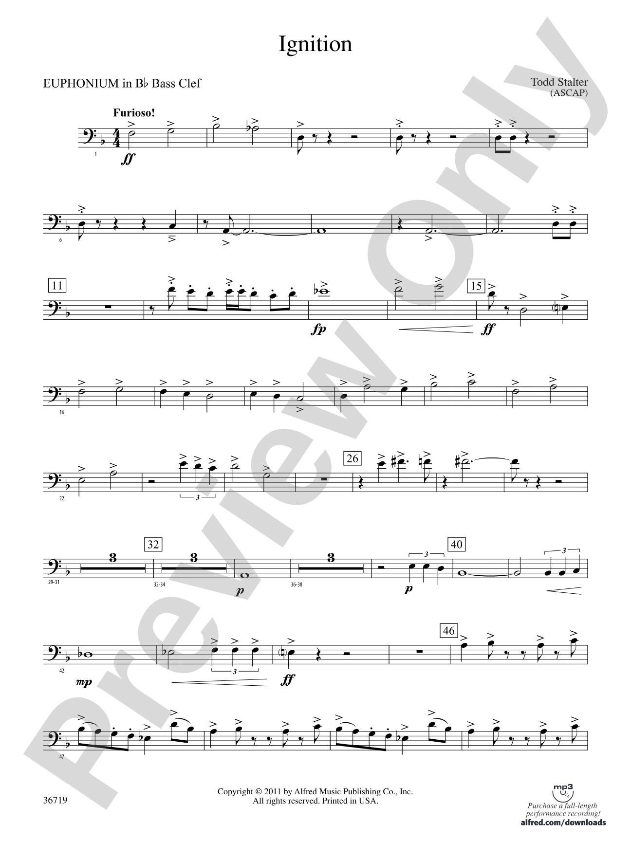 Ignition: (wp) B-flat Baritone B.C.