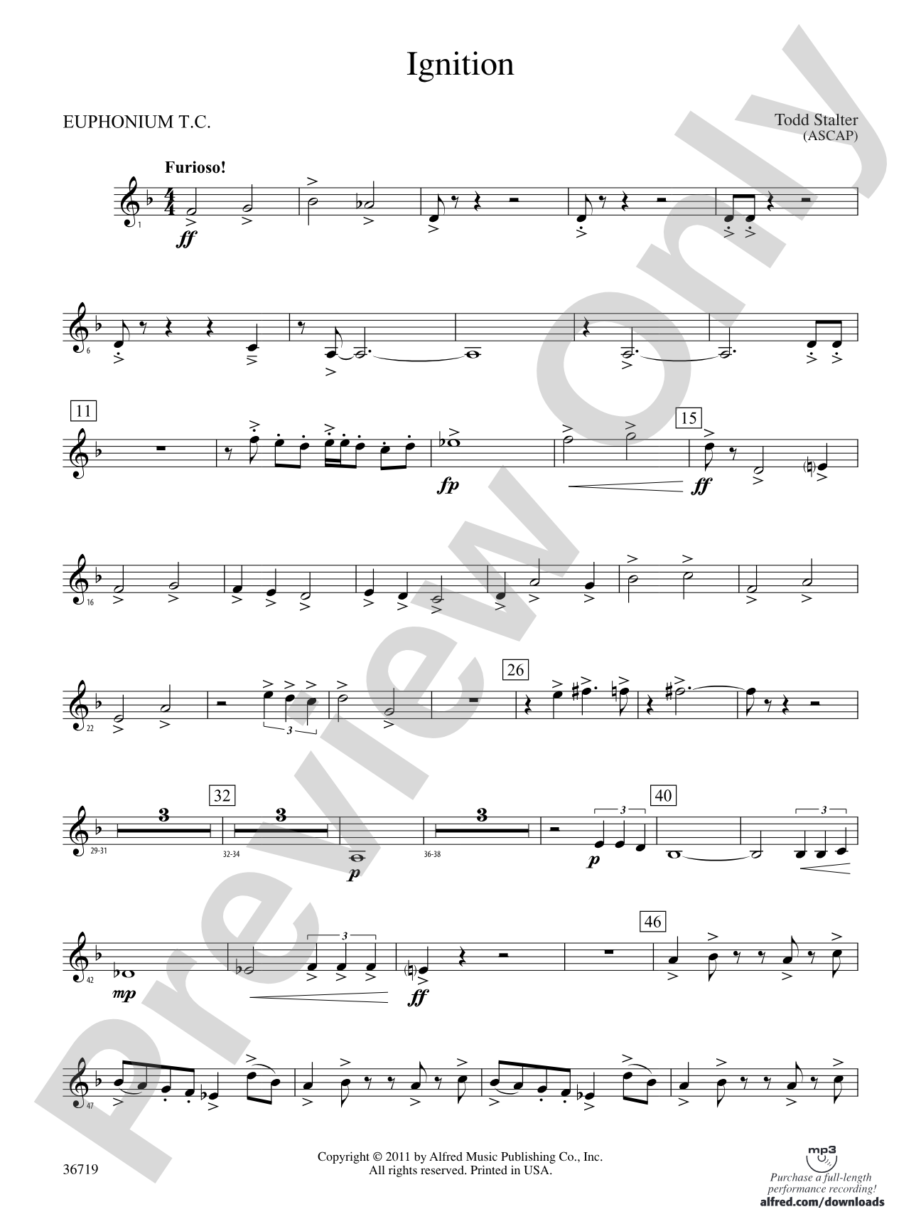 Ignition: (wp) Baritone T.C.