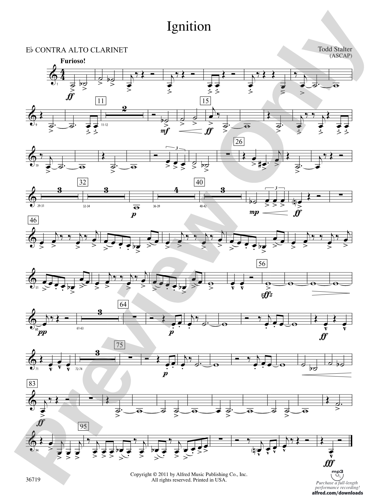Ignition: (wp) E-flat Contrabass Clarinet