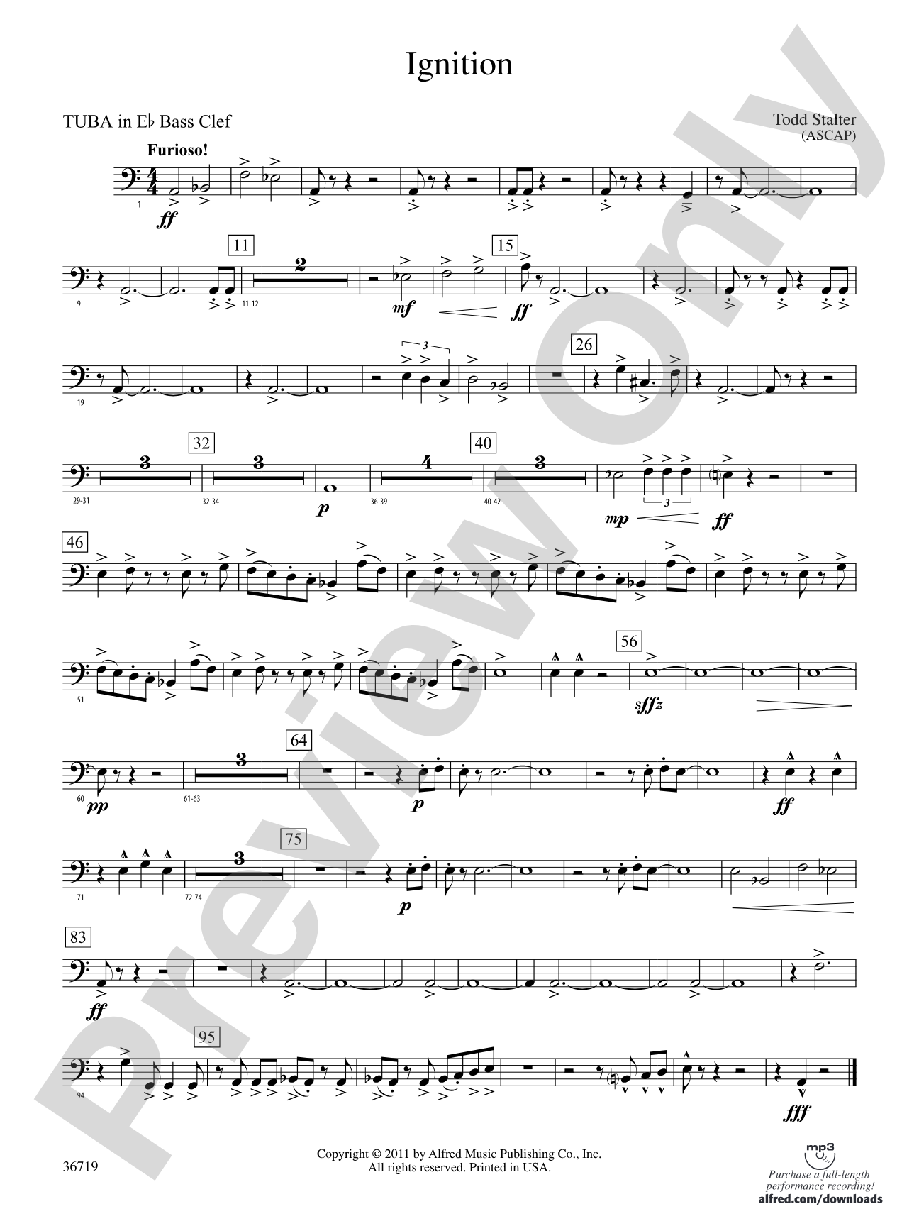 Ignition: (wp) E-flat Tuba B.C.