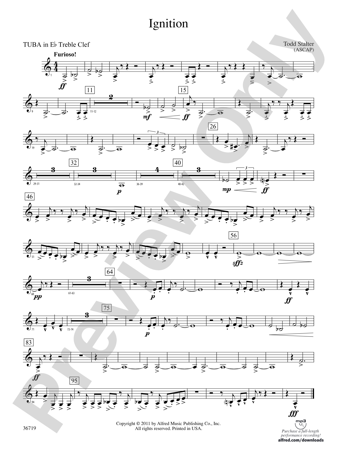 Ignition: (wp) E-flat Tuba T.C.