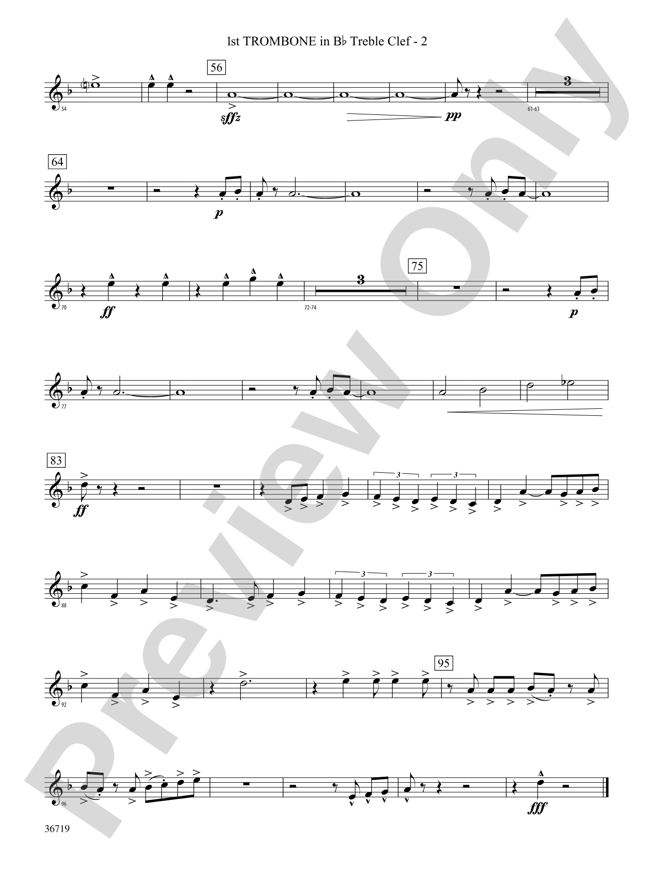 Ignition: (wp) 1st B-flat Trombone T.C.