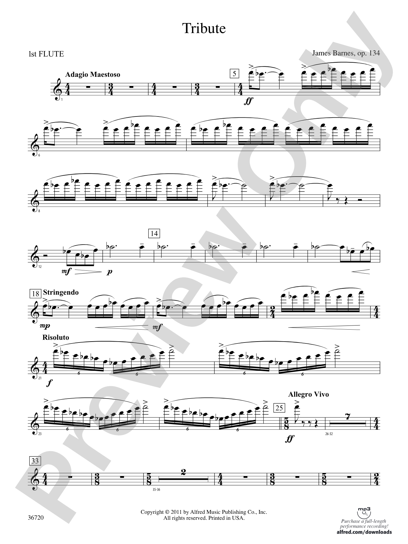 Tribute: Flute