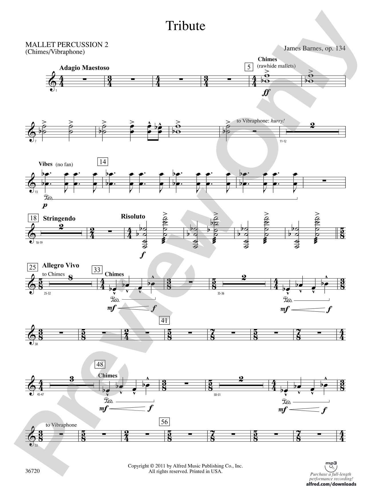 Tribute: 2nd Mallet Percussion