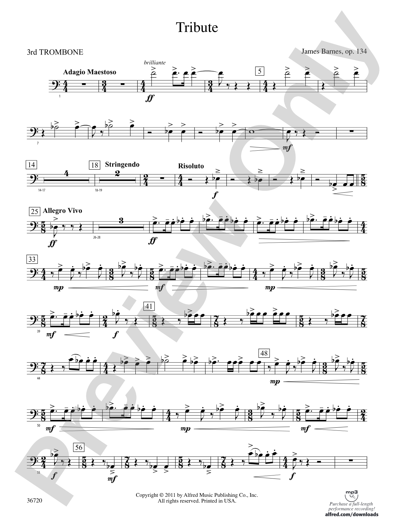 Tribute: 3rd Trombone