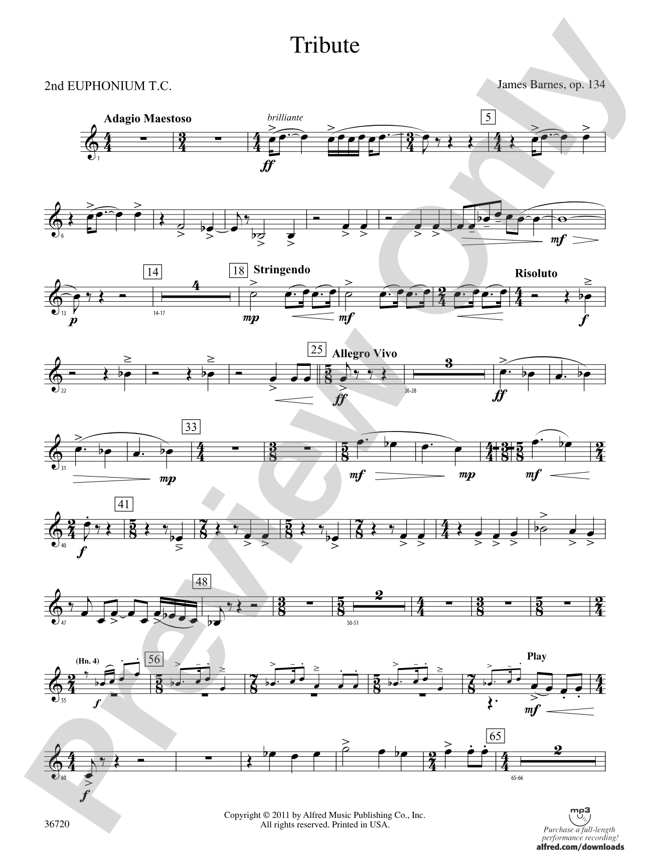 Tribute: (wp) 2nd Baritone T.C.