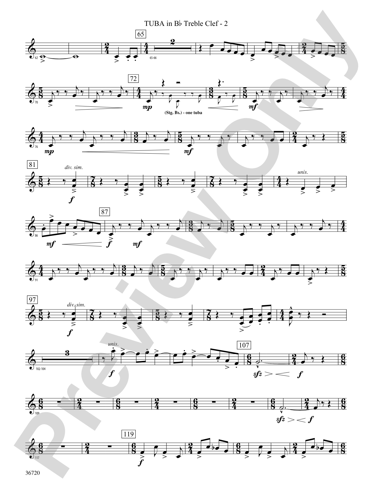 Tribute: (wp) B-flat Tuba T.C.
