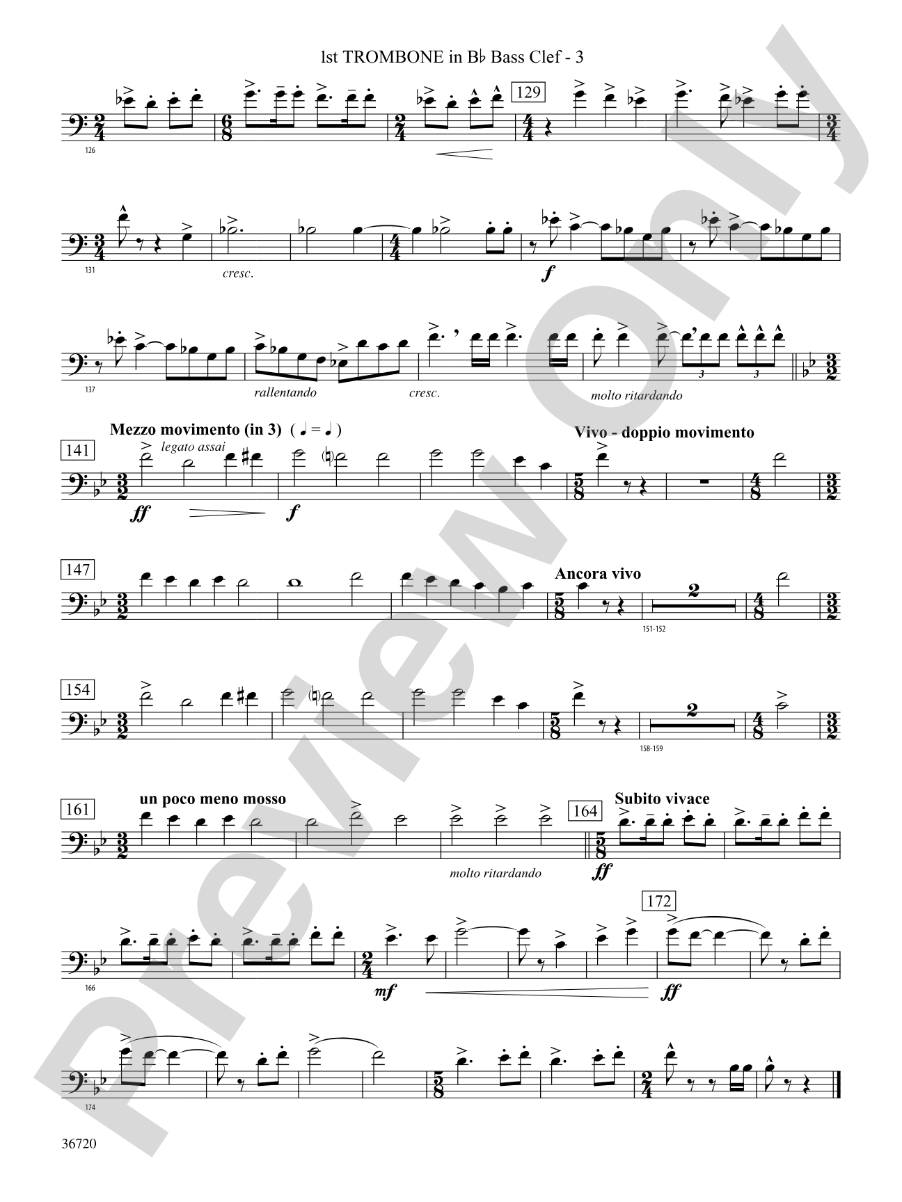 Tribute: (wp) 1st B-flat Trombone B.C.
