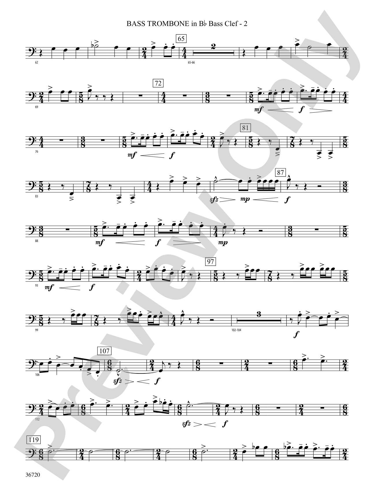 Tribute: (wp) Bb Trombone B.C. 4