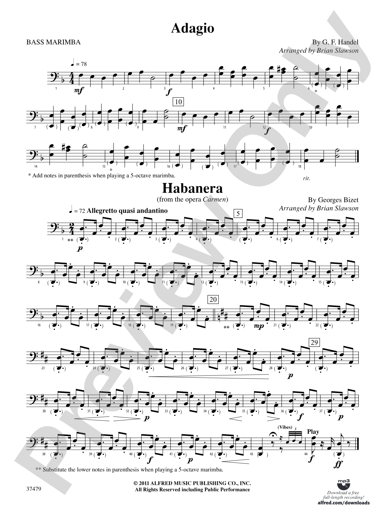 Classic Mallet Trios: 2nd Mallet Percussion