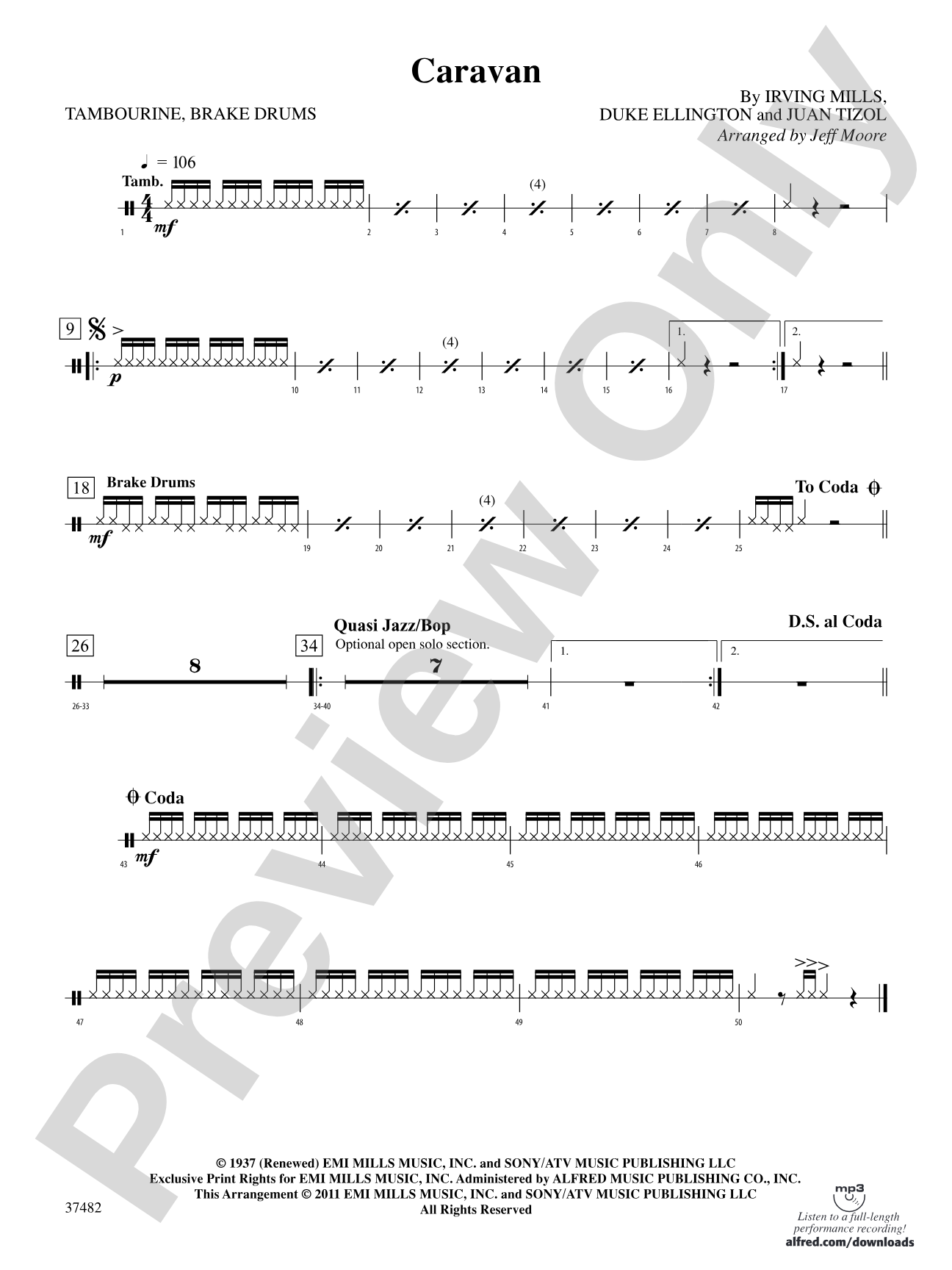 Caravan: 2nd Percussion