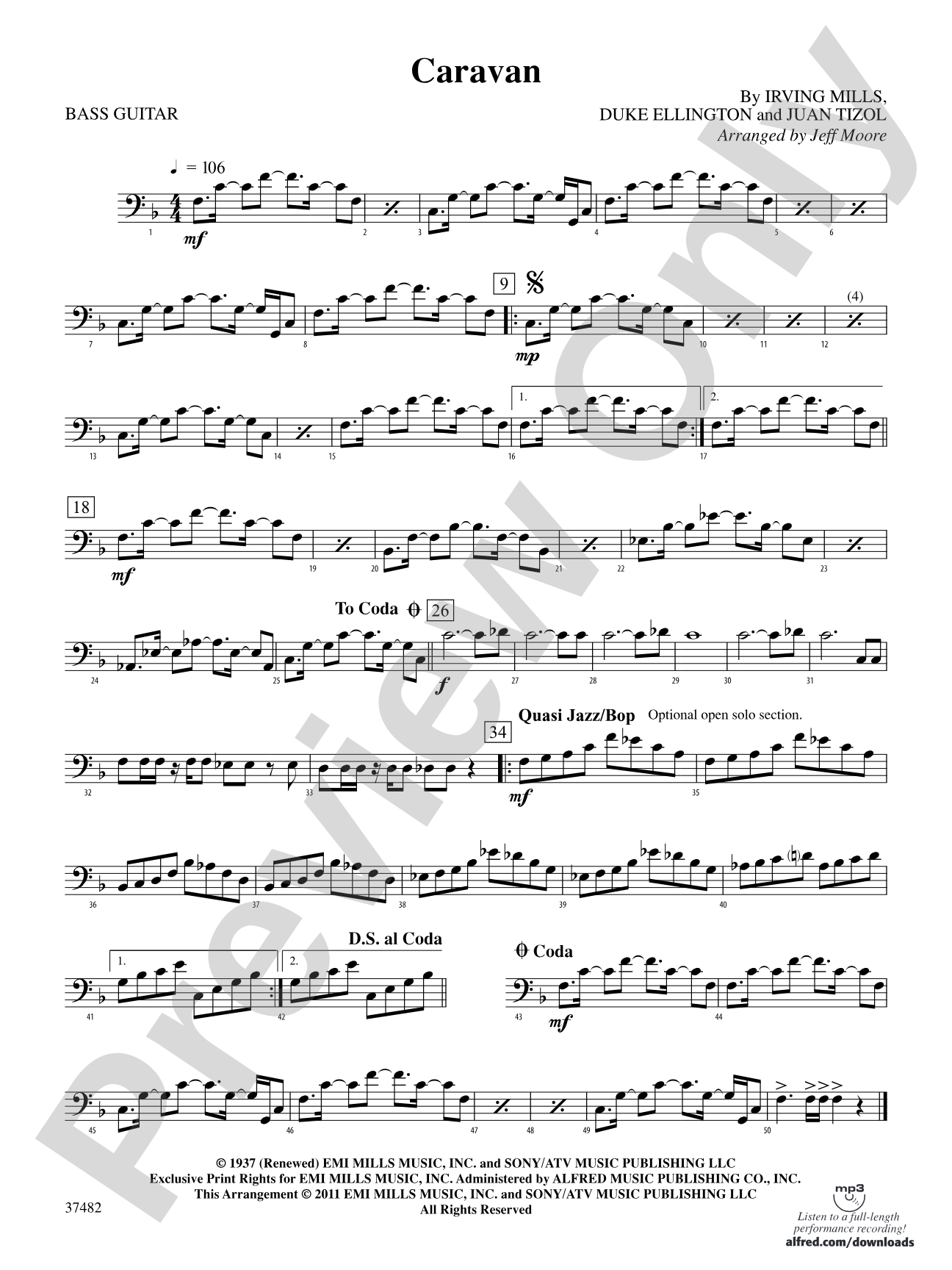 Caravan: String Bass