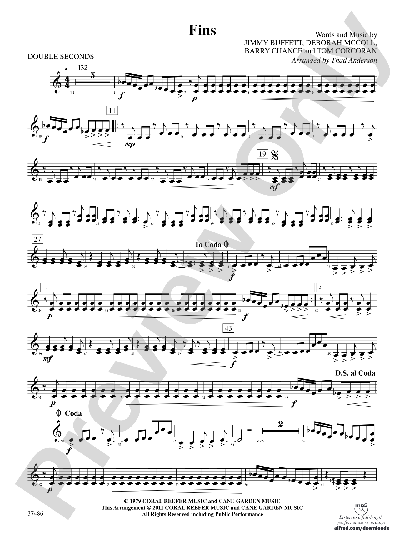 Fins: 3rd Percussion