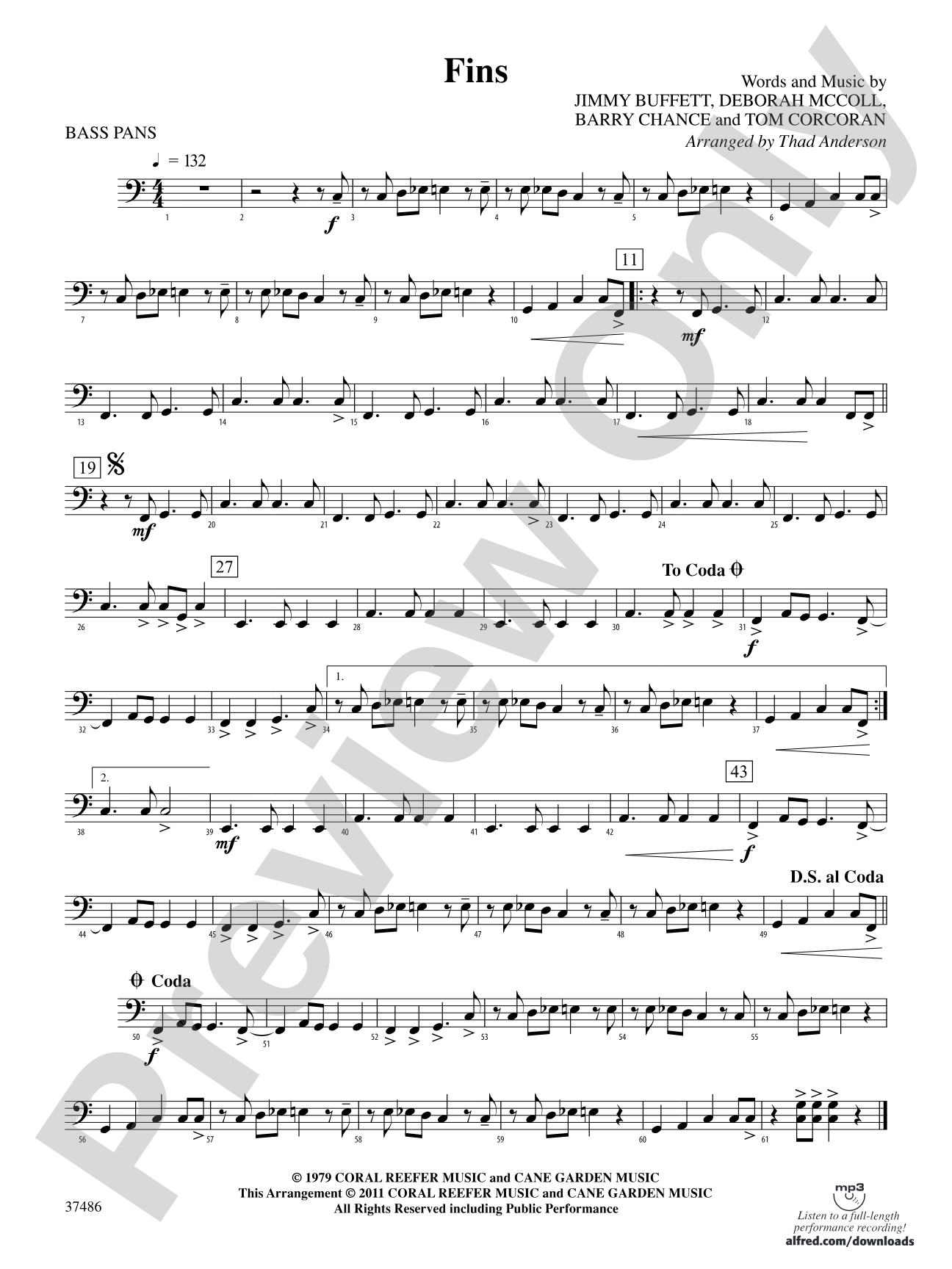 Fins: 4th Percussion