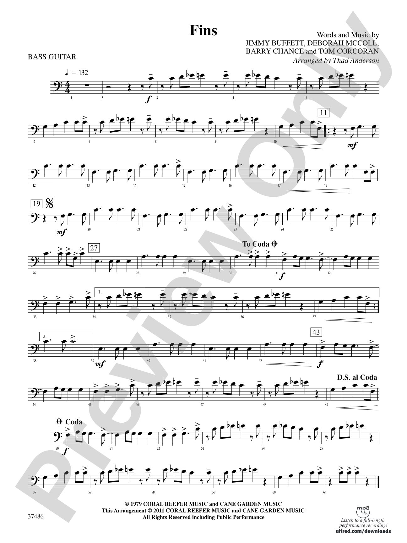 Fins: String Bass