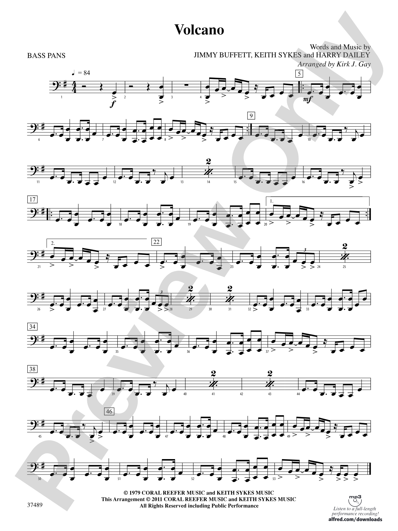 Volcano: 4th Percussion