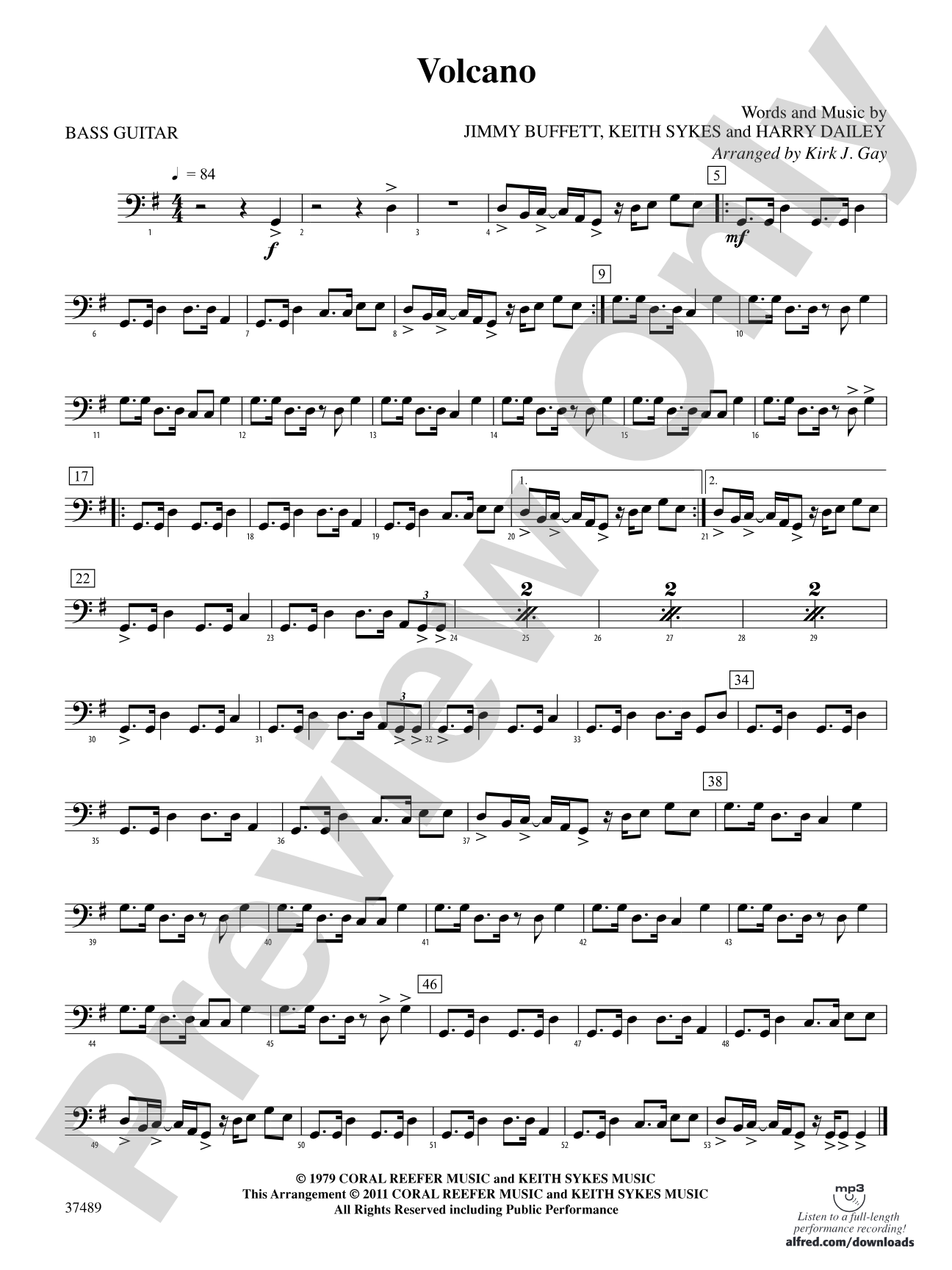 Volcano: String Bass