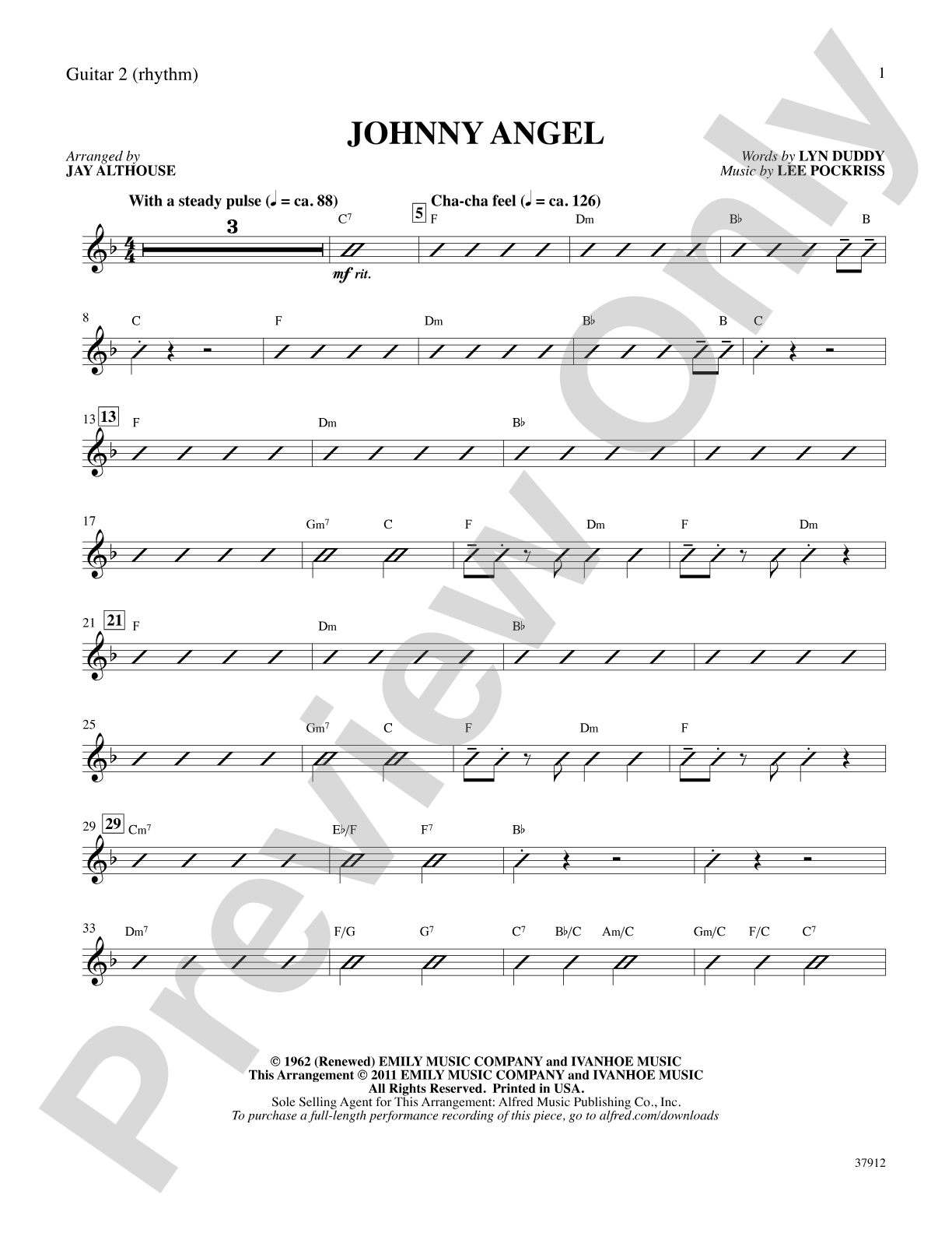 Johnny Angel: Guitar 2: Choral SoundPax