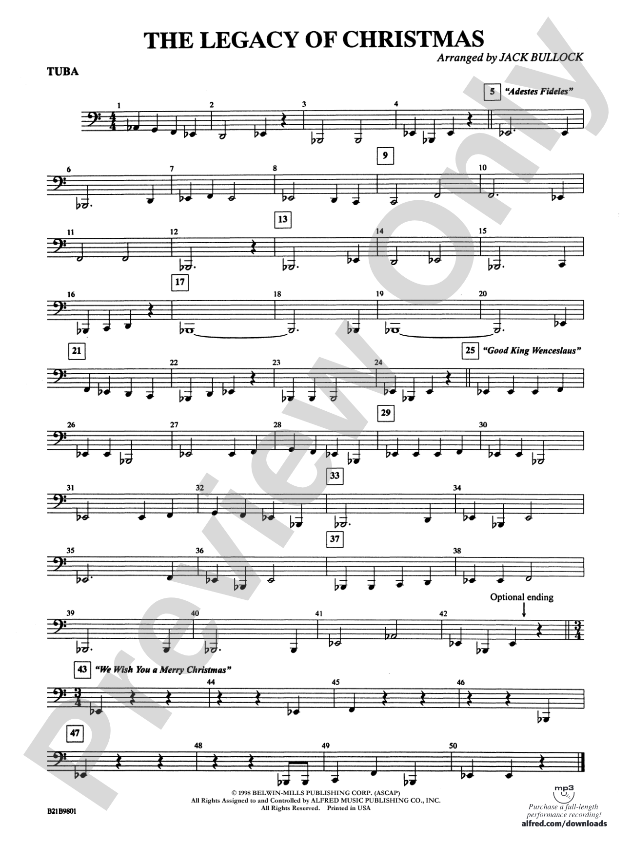 The Legacy of Christmas: Tuba