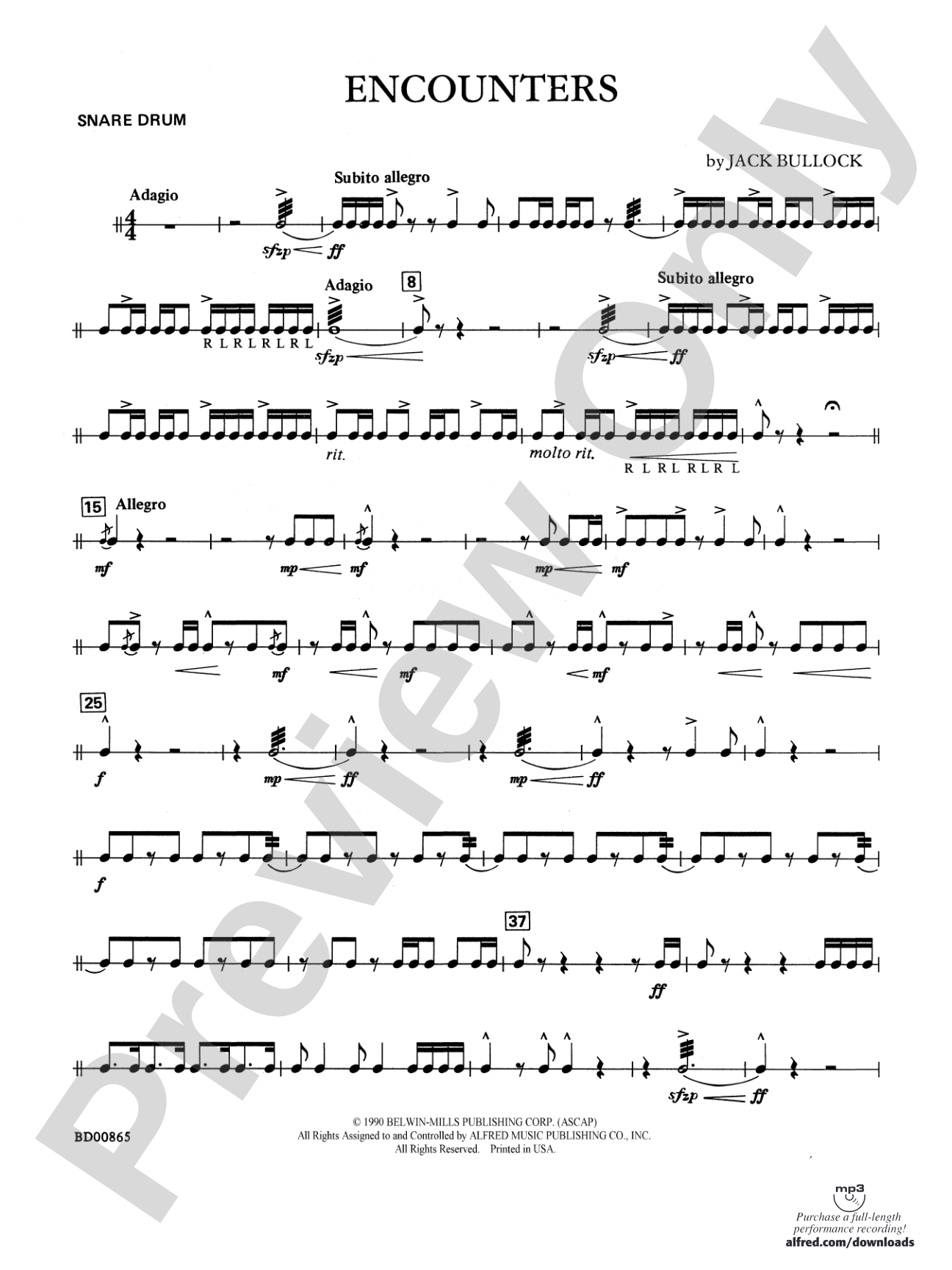 Encounters: 1st Percussion