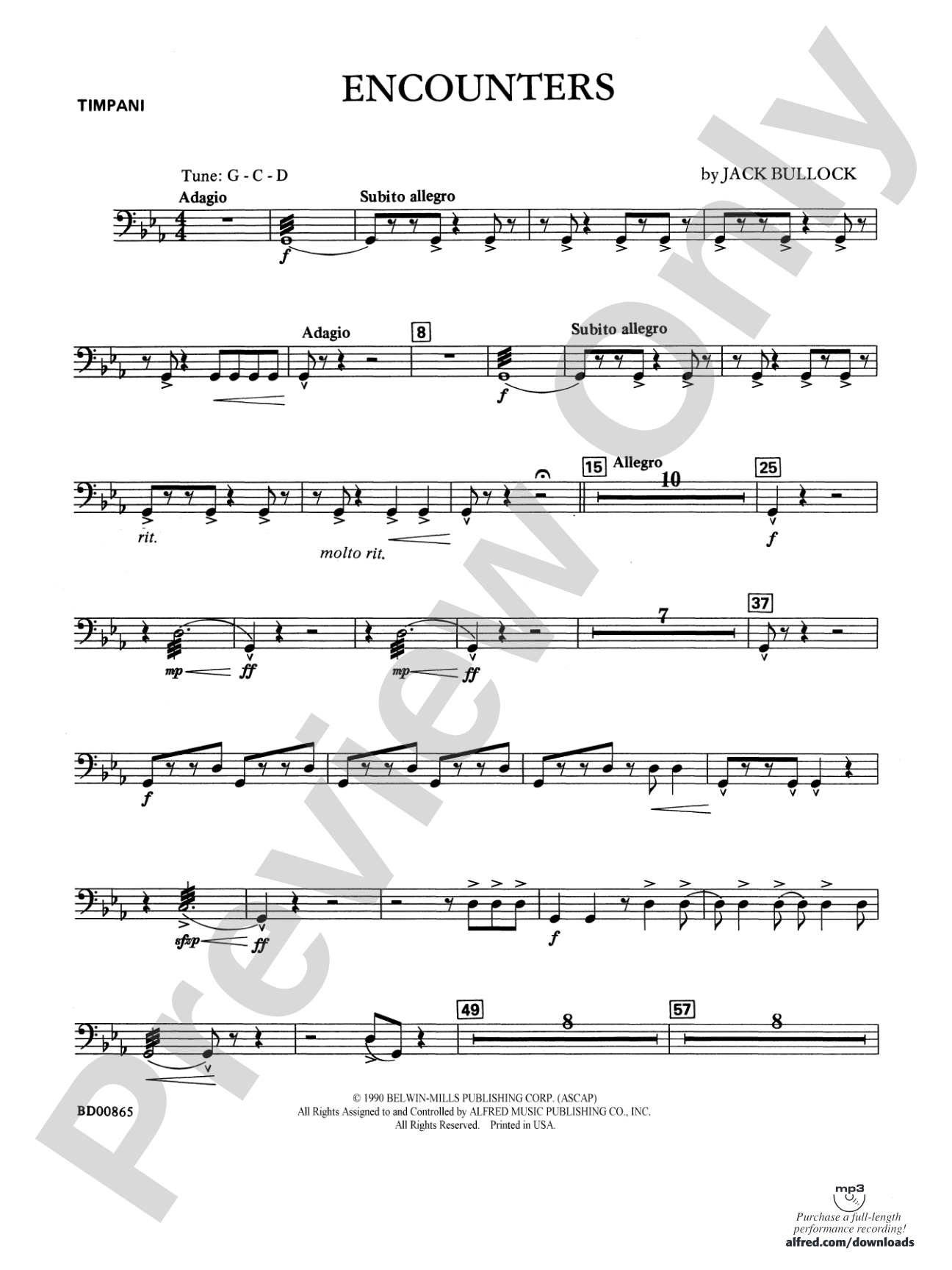 Encounters: Timpani