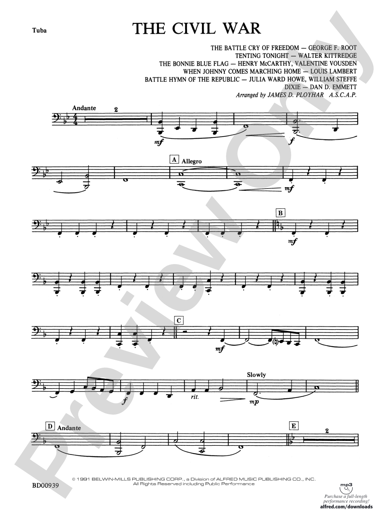The Civil War: Tuba