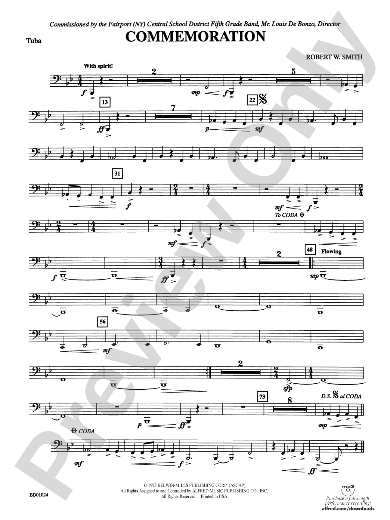 Commemoration: Tuba