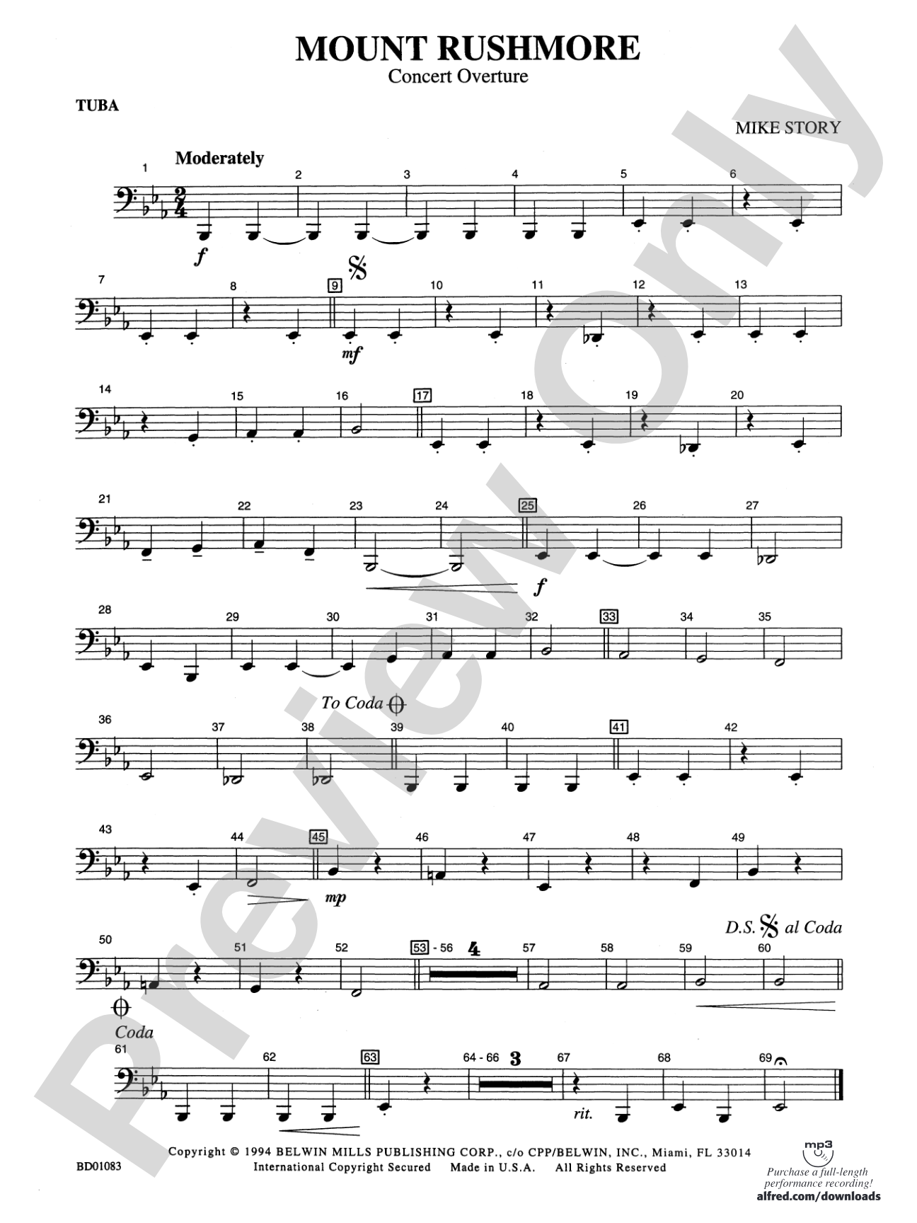 Mount Rushmore: Tuba