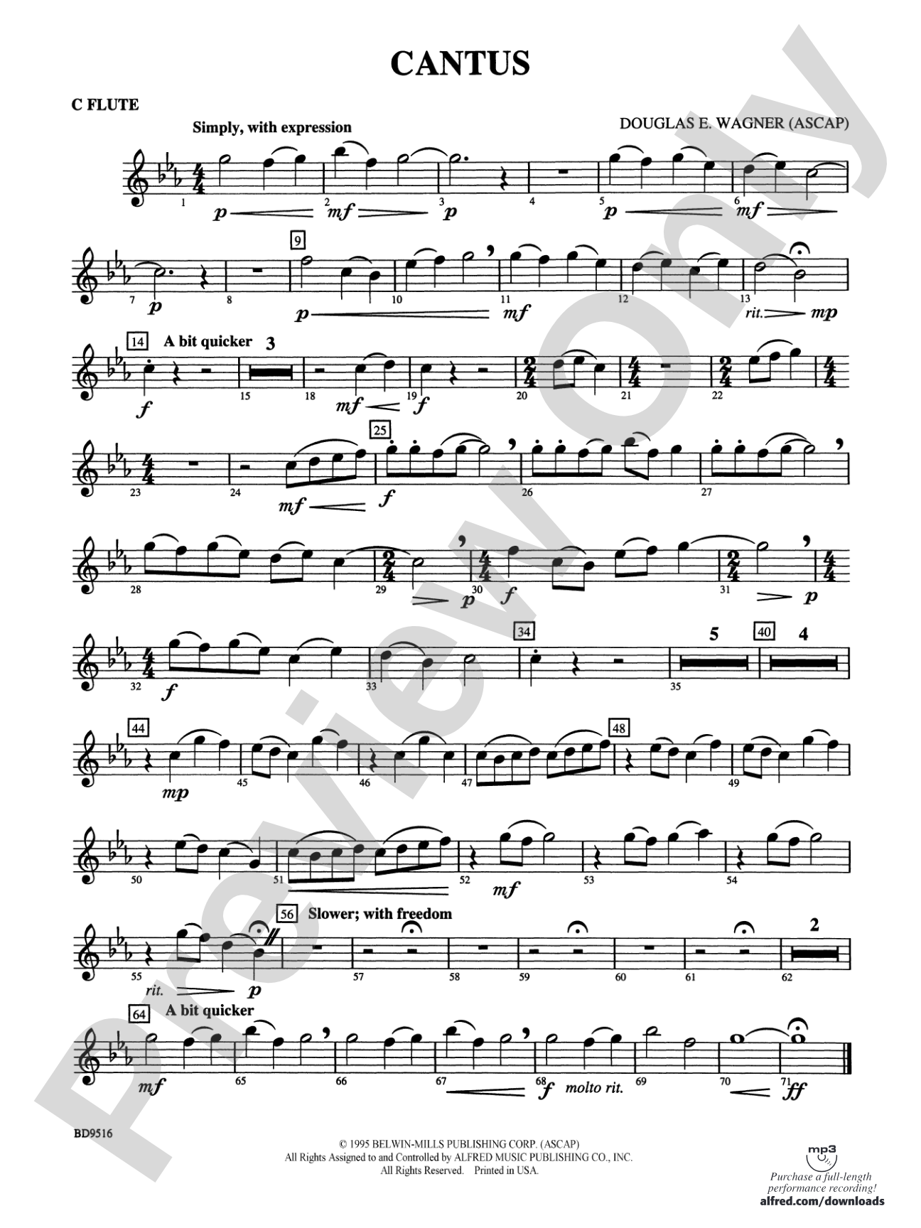 Cantus: Flute