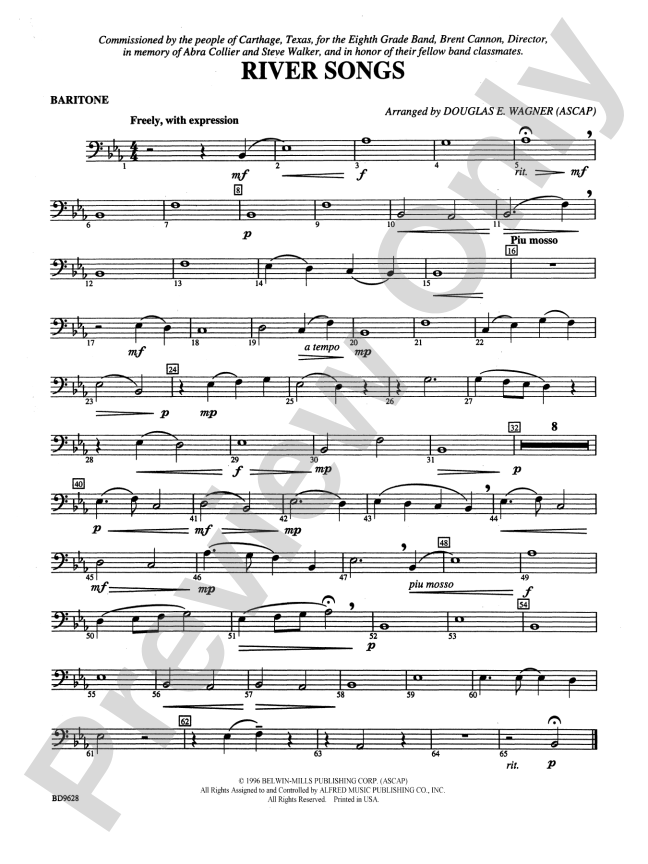 River Songs: Baritone B.C.