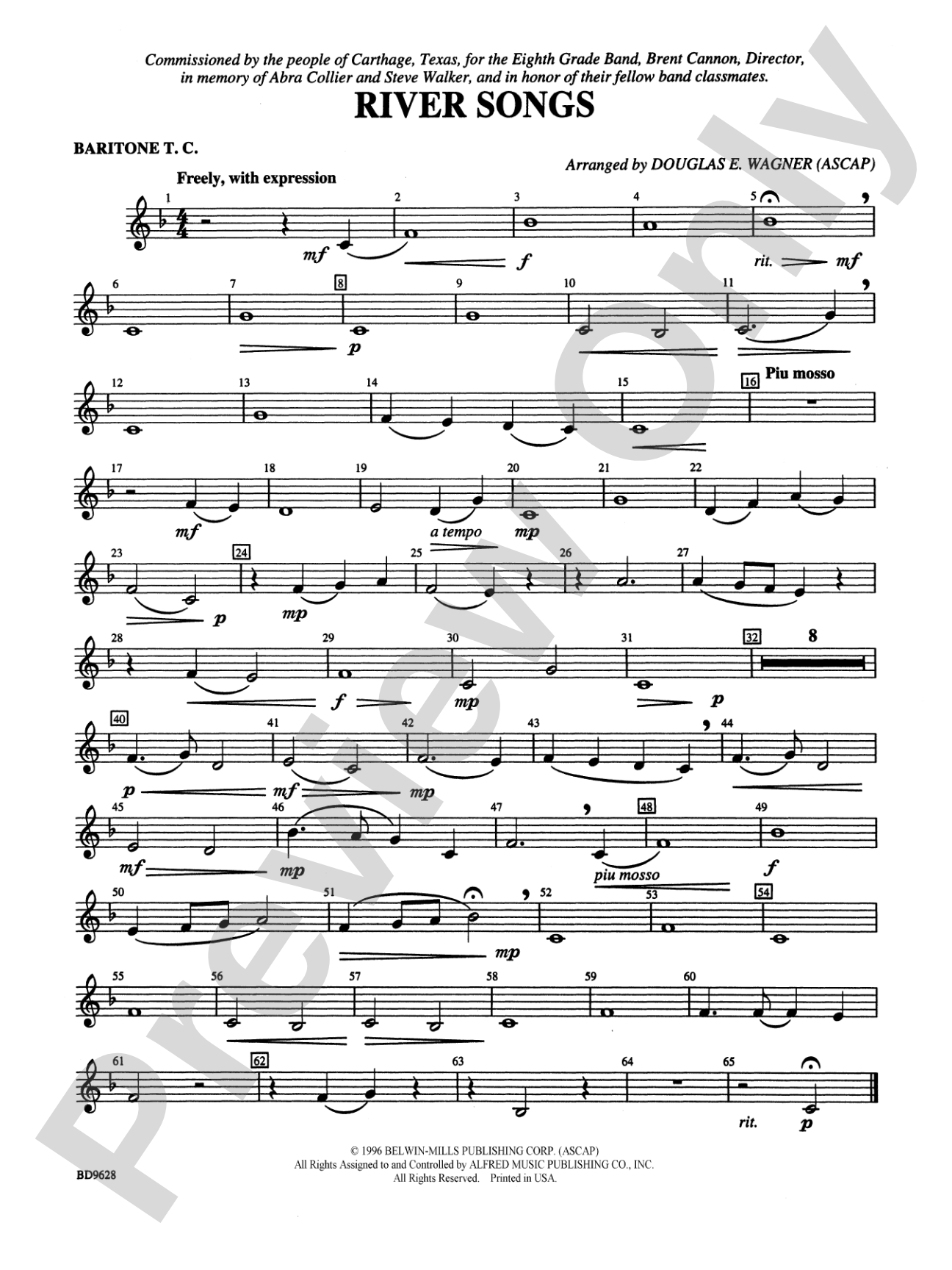 River Songs: Baritone T.C.