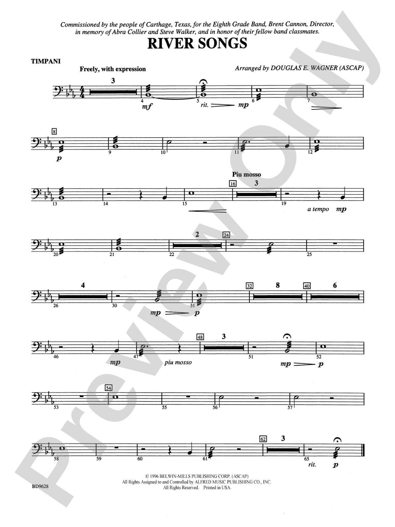 River Songs: Timpani