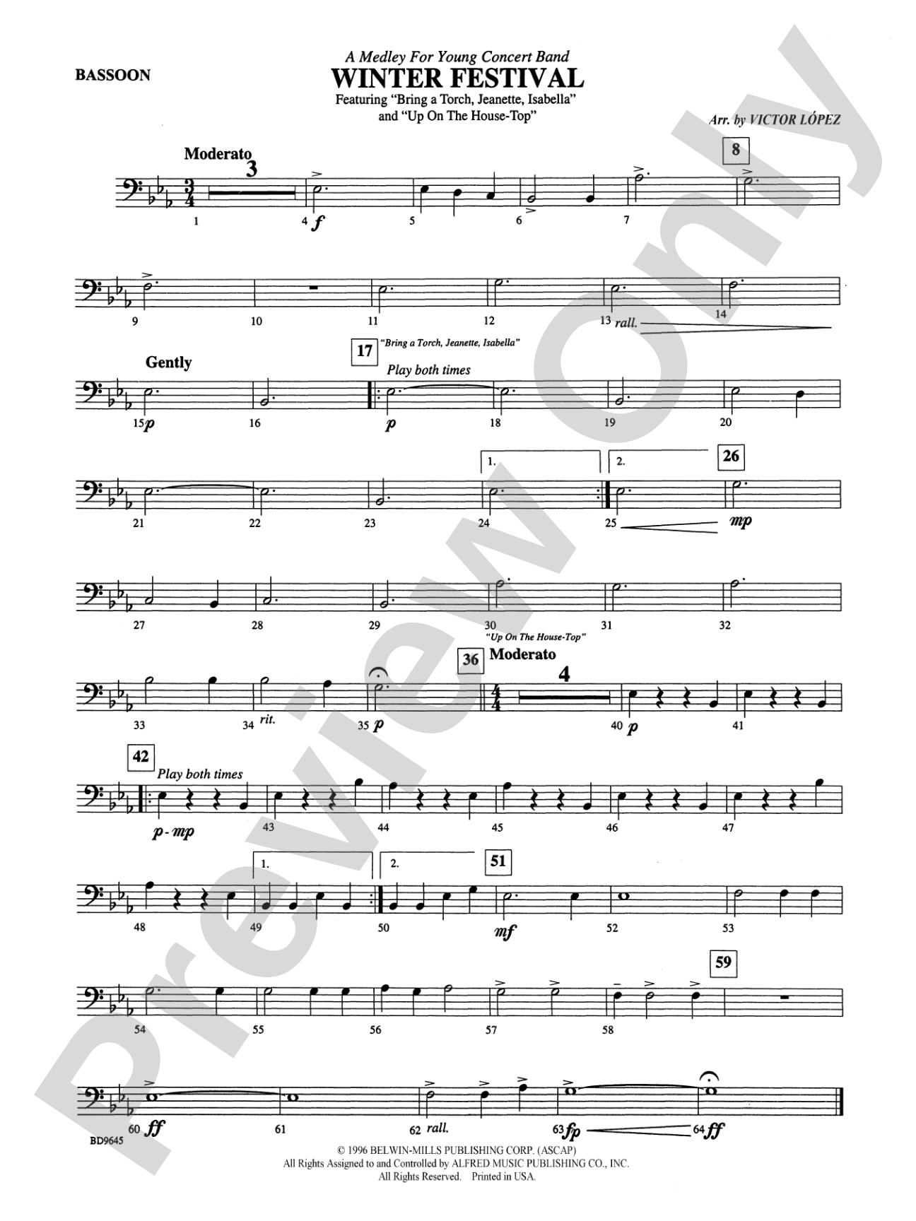 Winter Festival: Bassoon