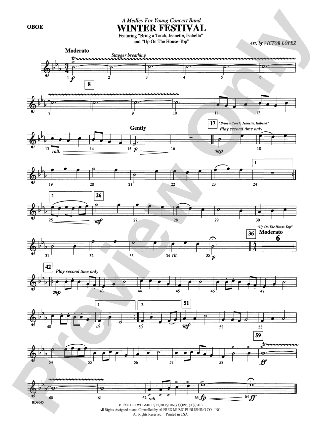 Winter Festival: Oboe