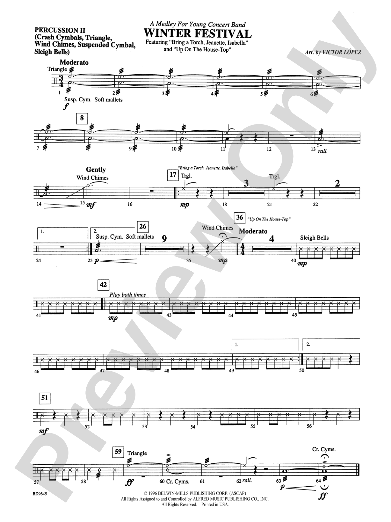 Winter Festival: 2nd Percussion