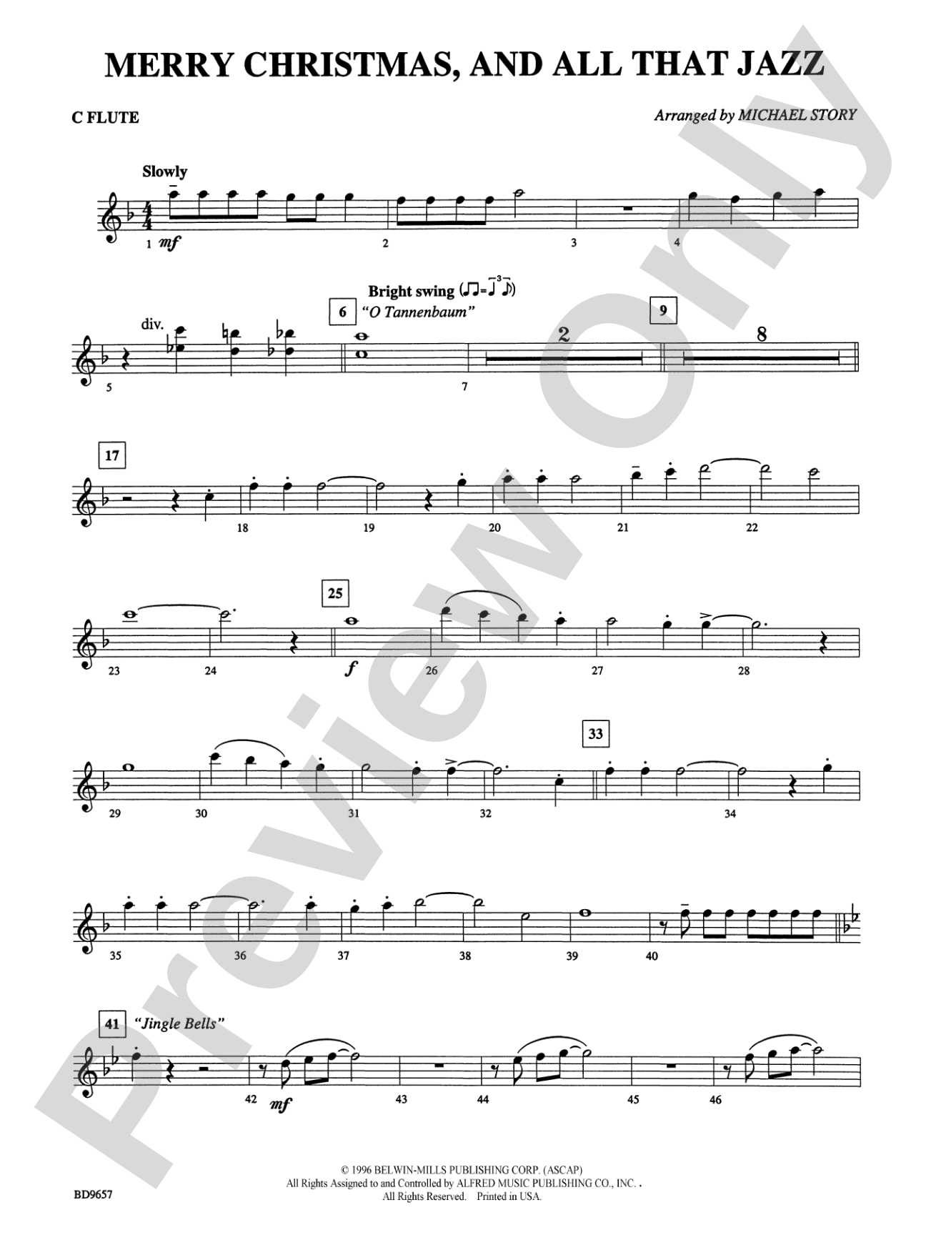Merry Christmas, and All That Jazz!: Flute