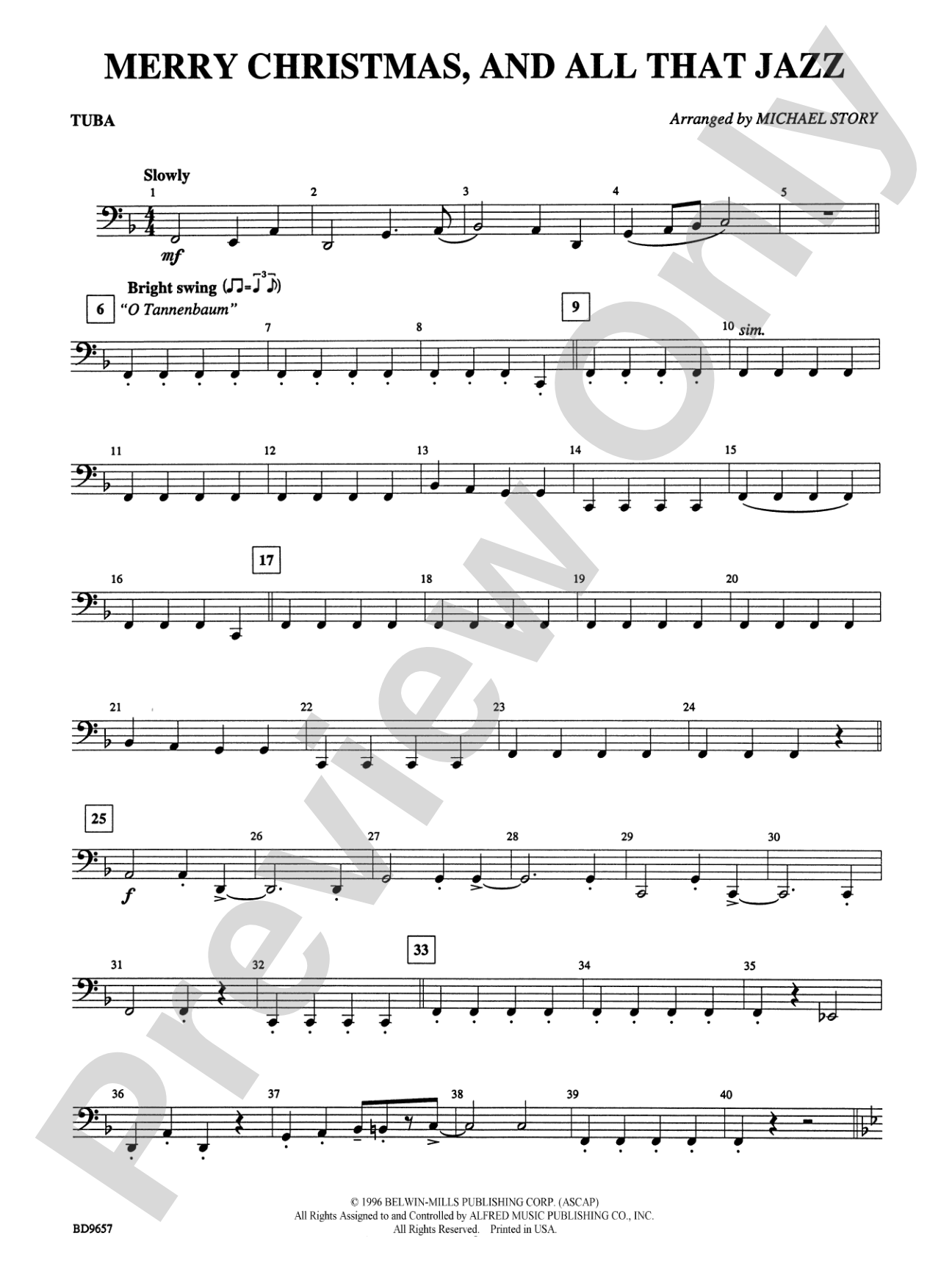Merry Christmas, and All That Jazz!: Tuba
