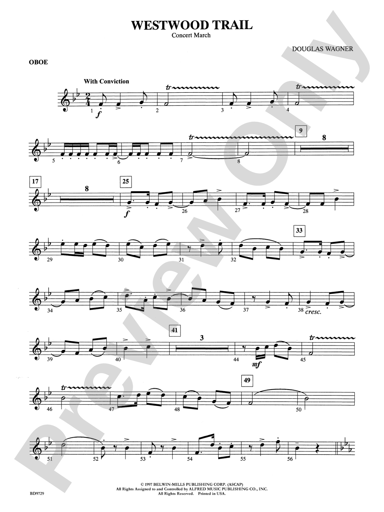 Westwood Trail: Oboe