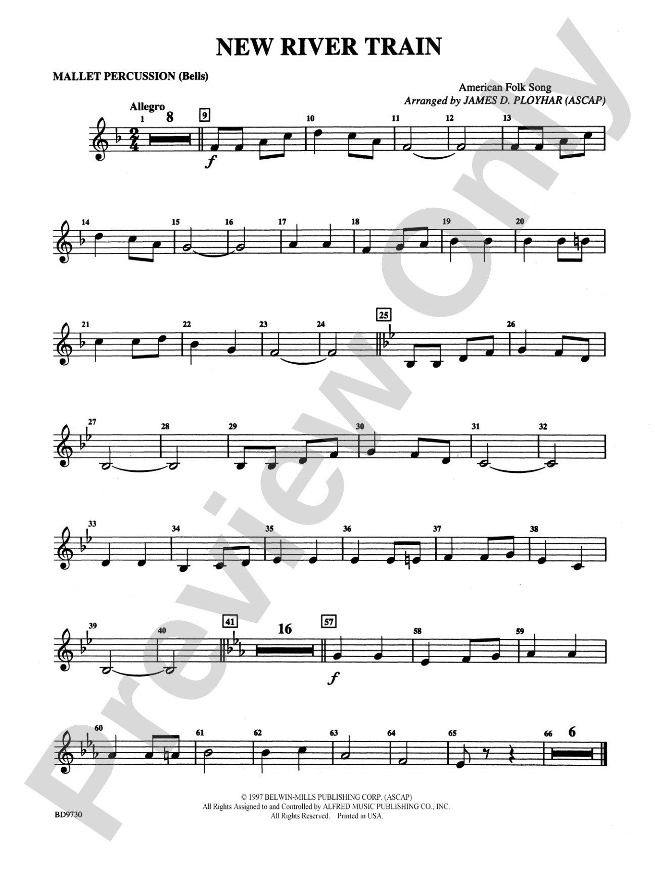 New River Train (American Folk Song): Mallets