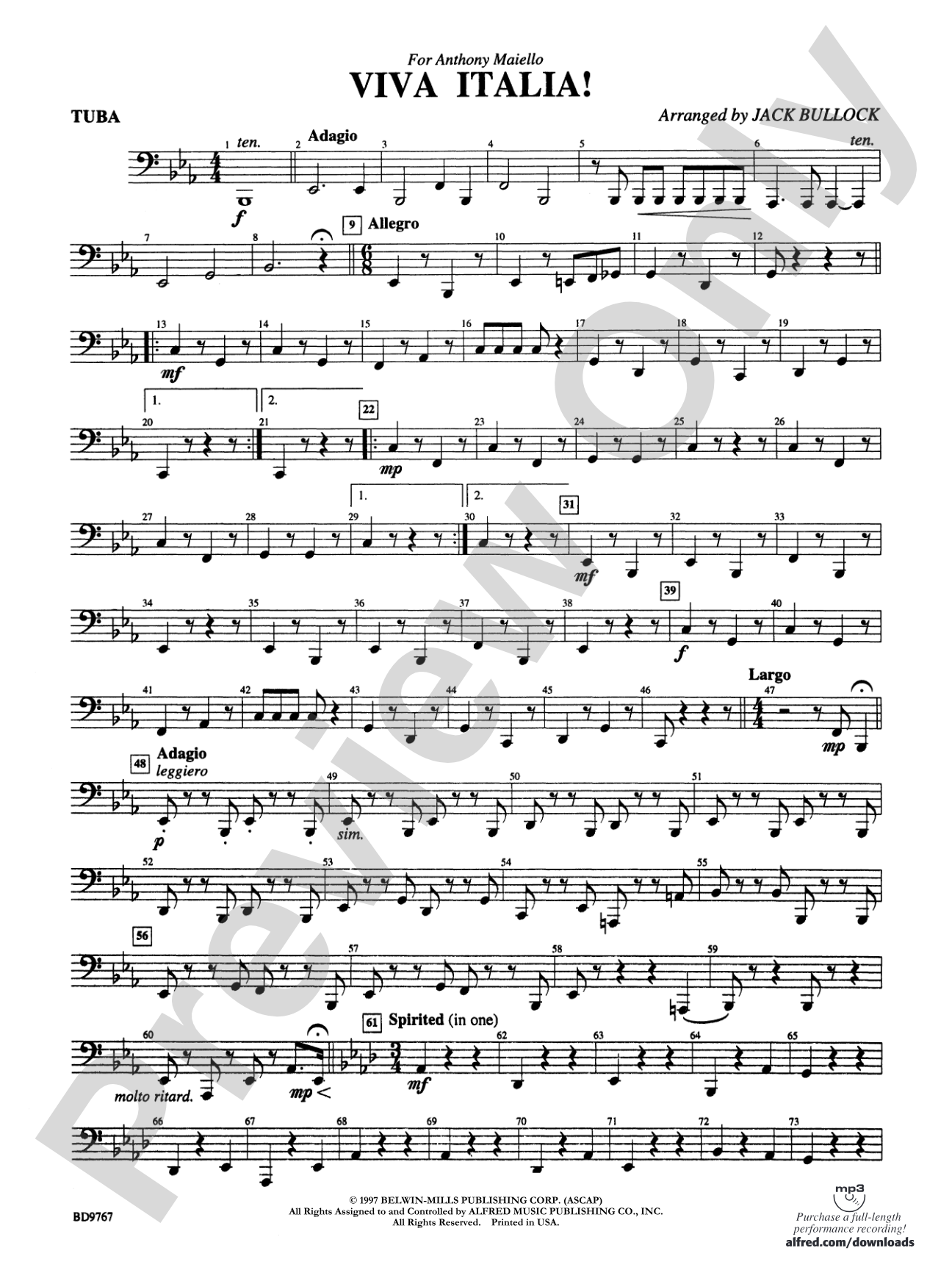 Viva Italia!: Tuba