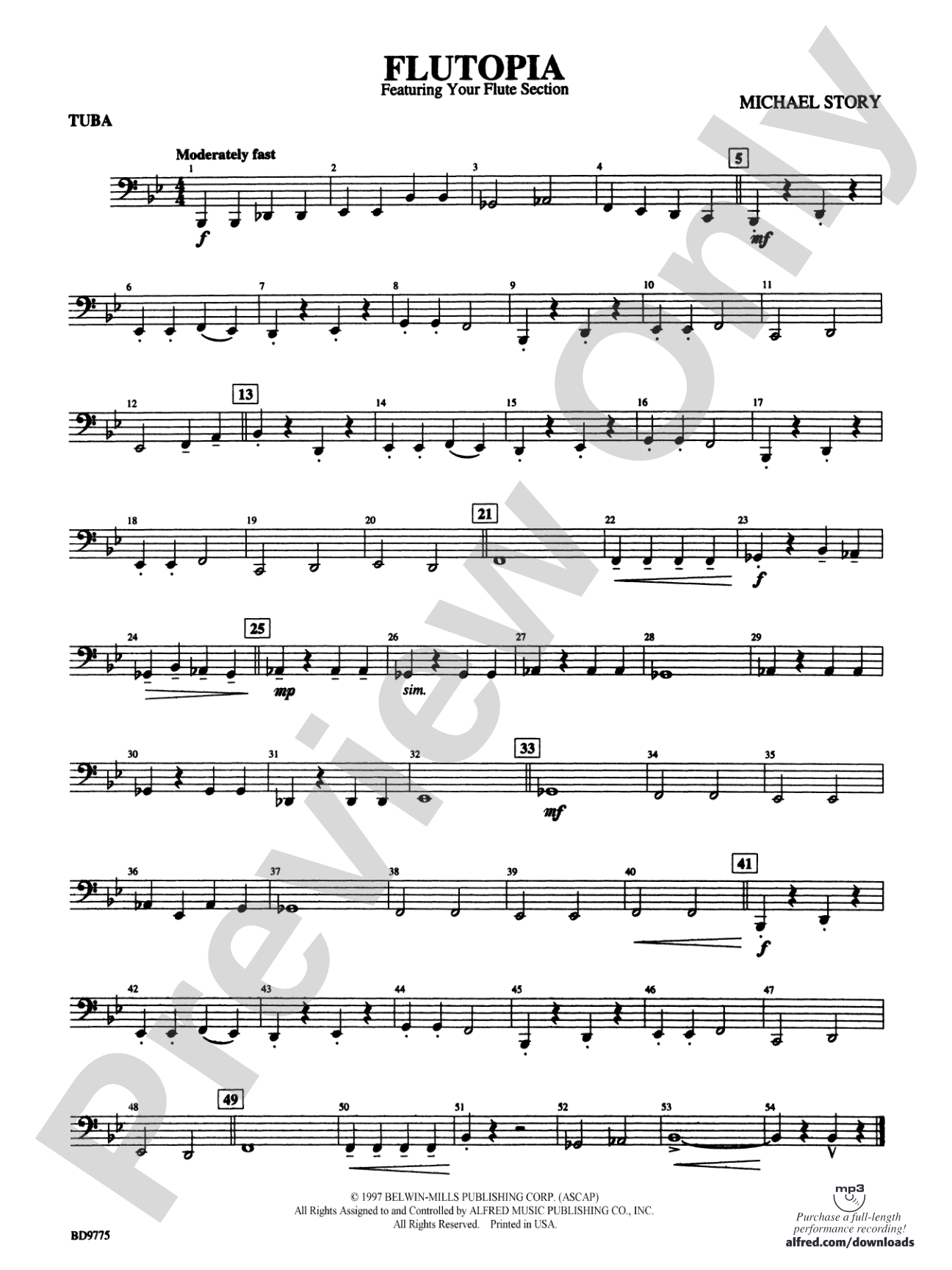 Flutopia (featuring your Flute Section): Tuba