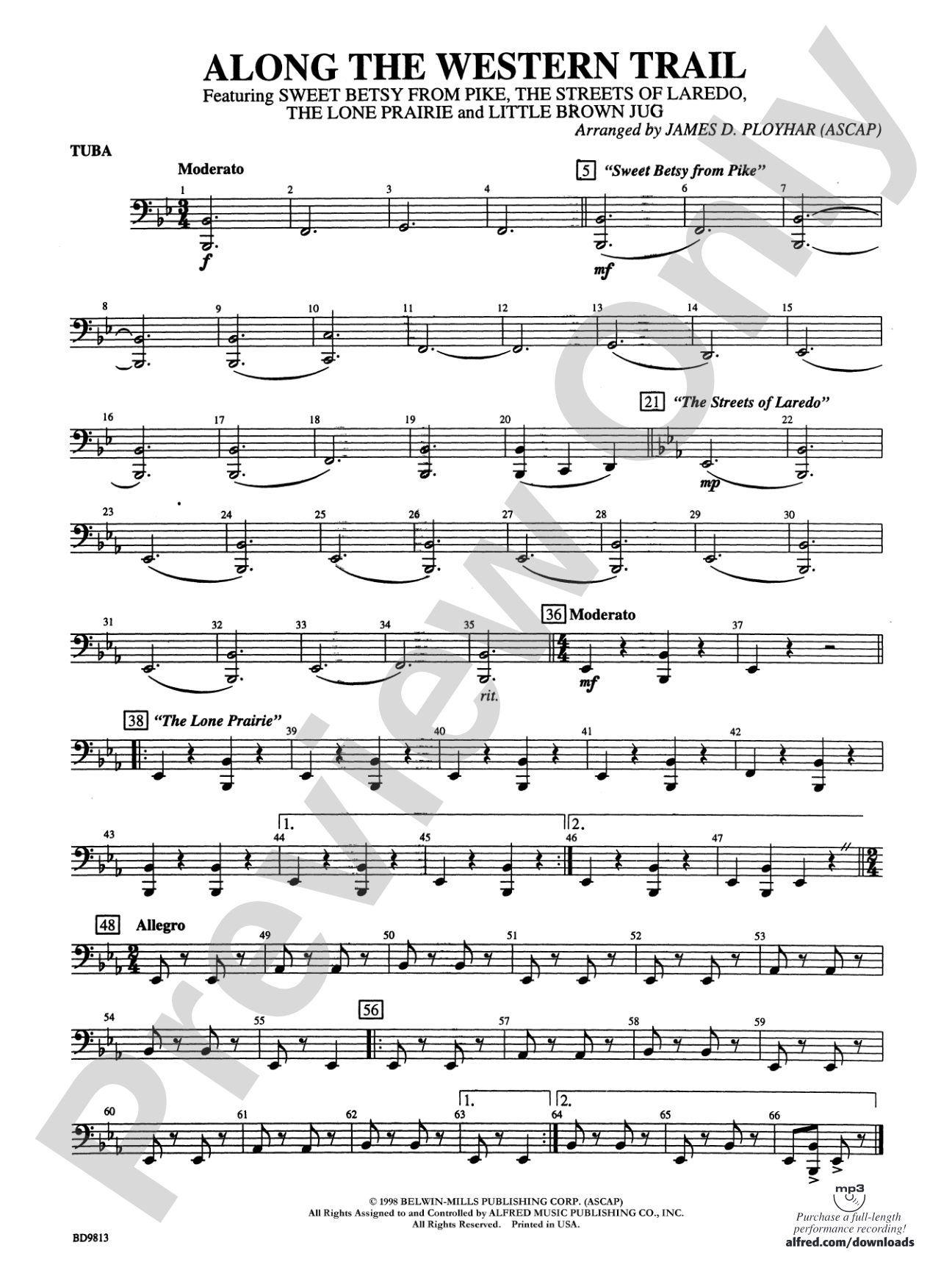 Along the Western Trail: Tuba