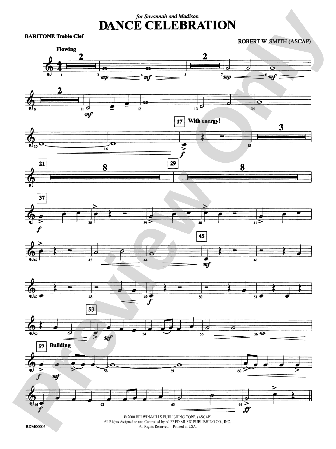 Dance Celebration: Baritone T.C.